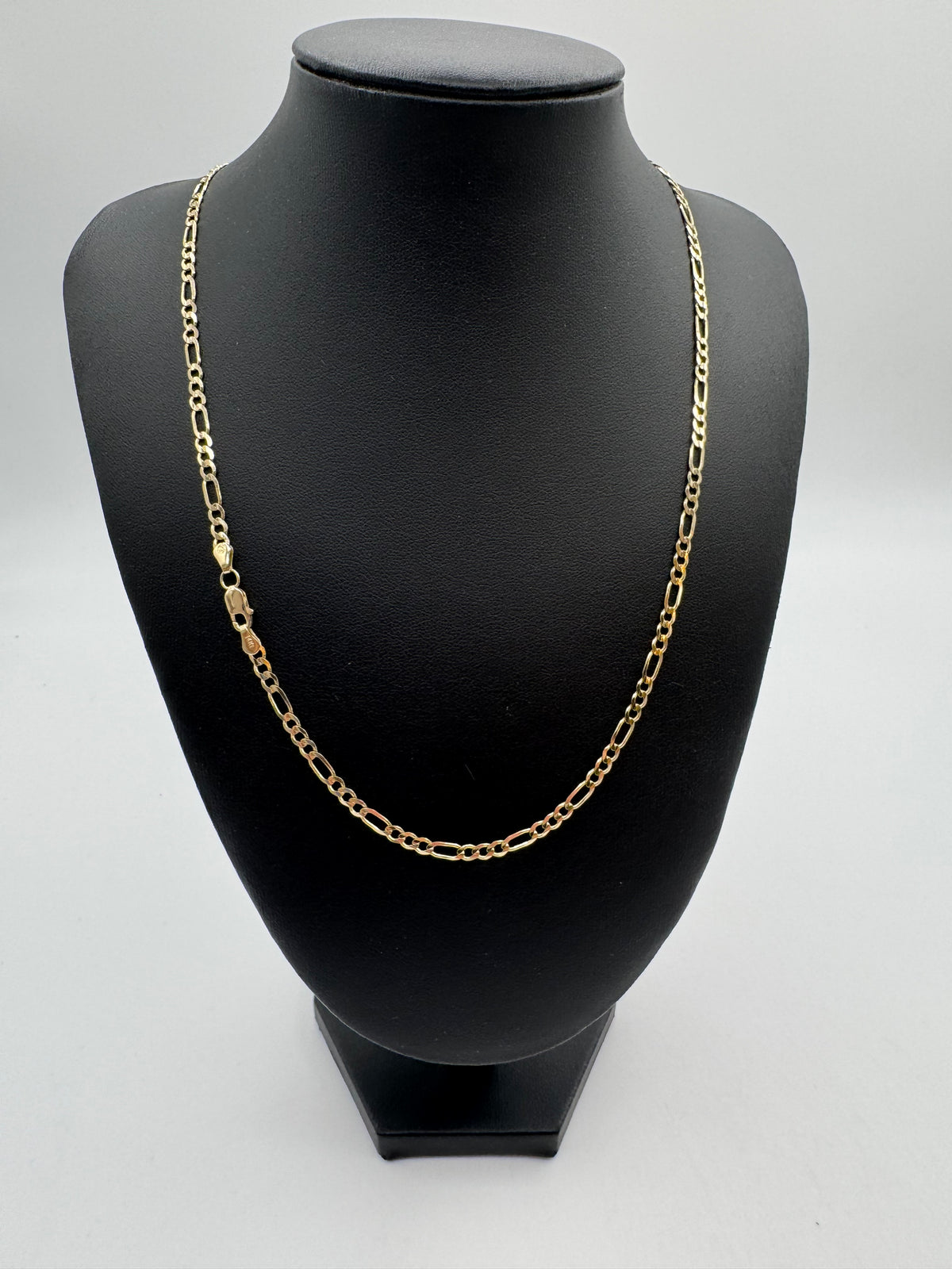 3.2mm Figaro Chain 20 inches