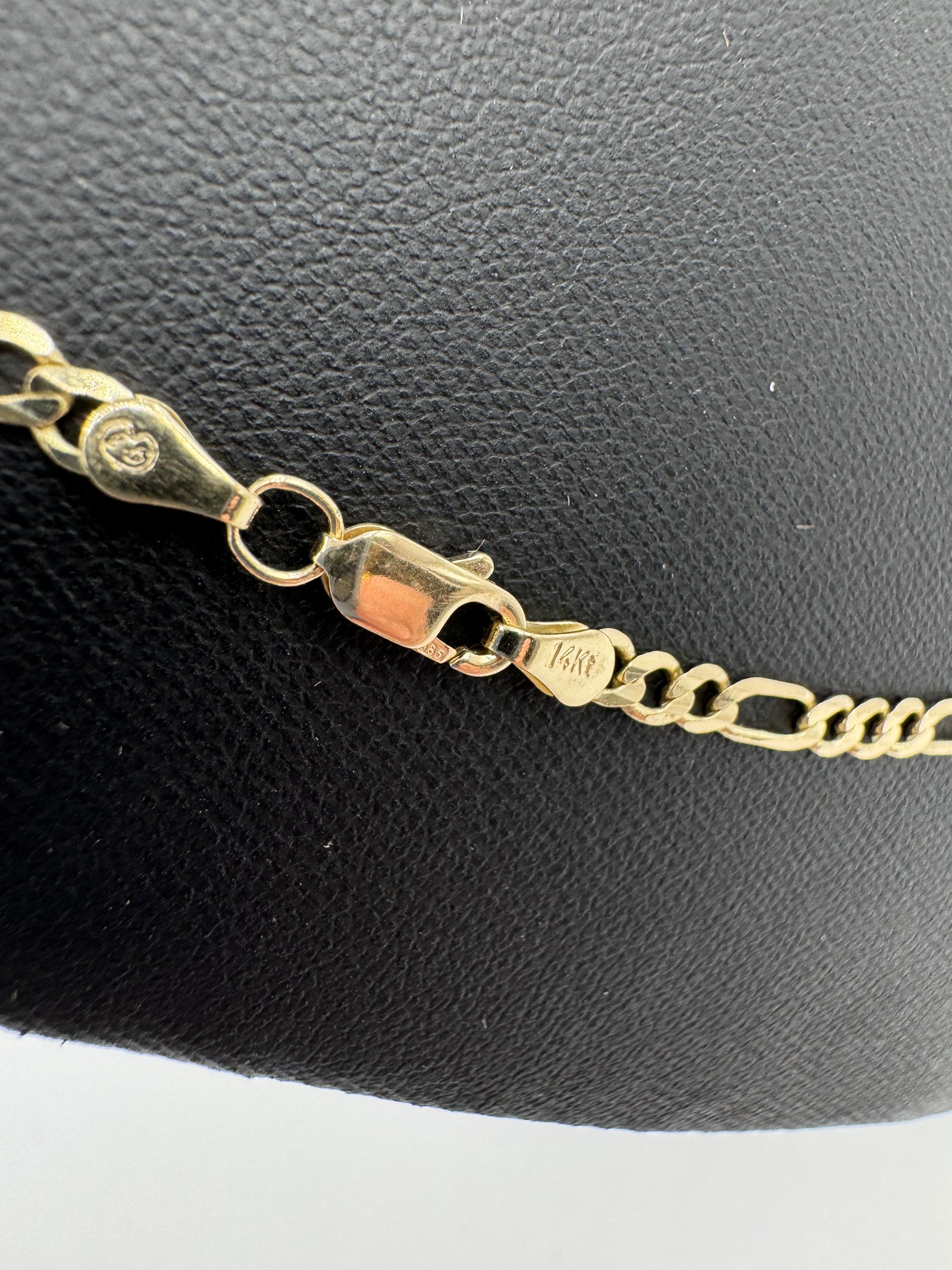 3.2mm Figaro Chain 20 inches