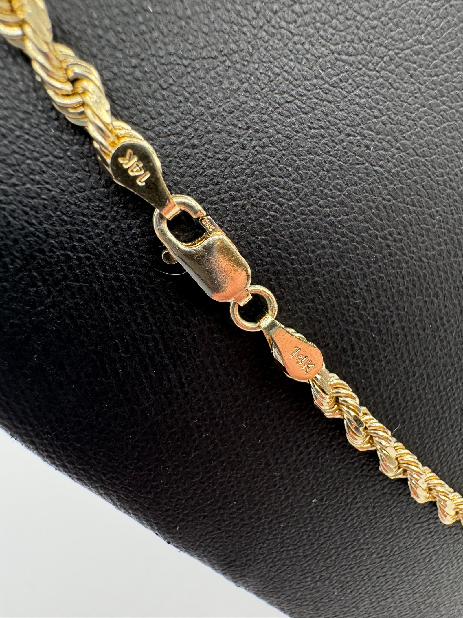 3.5mm Rope Chain 22 inches (DIAMOND CUT)