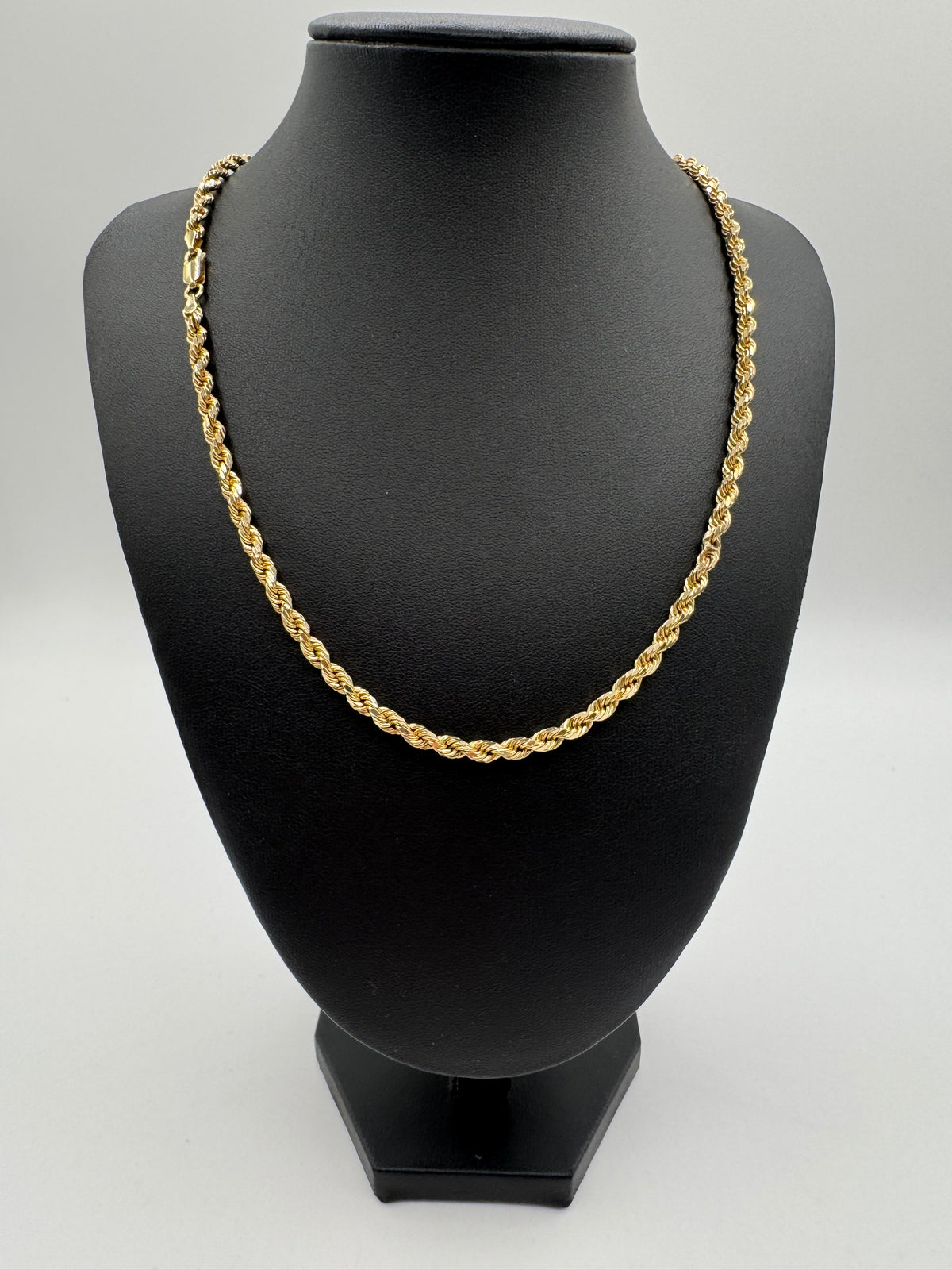 4mm Rope Chain 20 inches (Semi-Hollow)