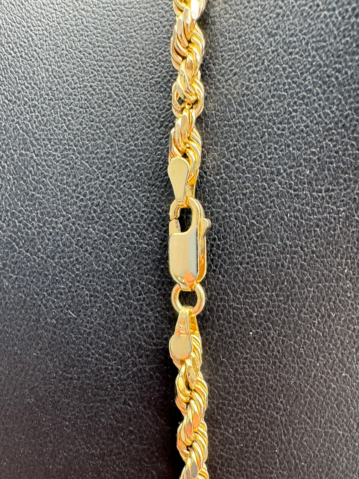 4mm Rope Chain 20 inches (Semi-Hollow)