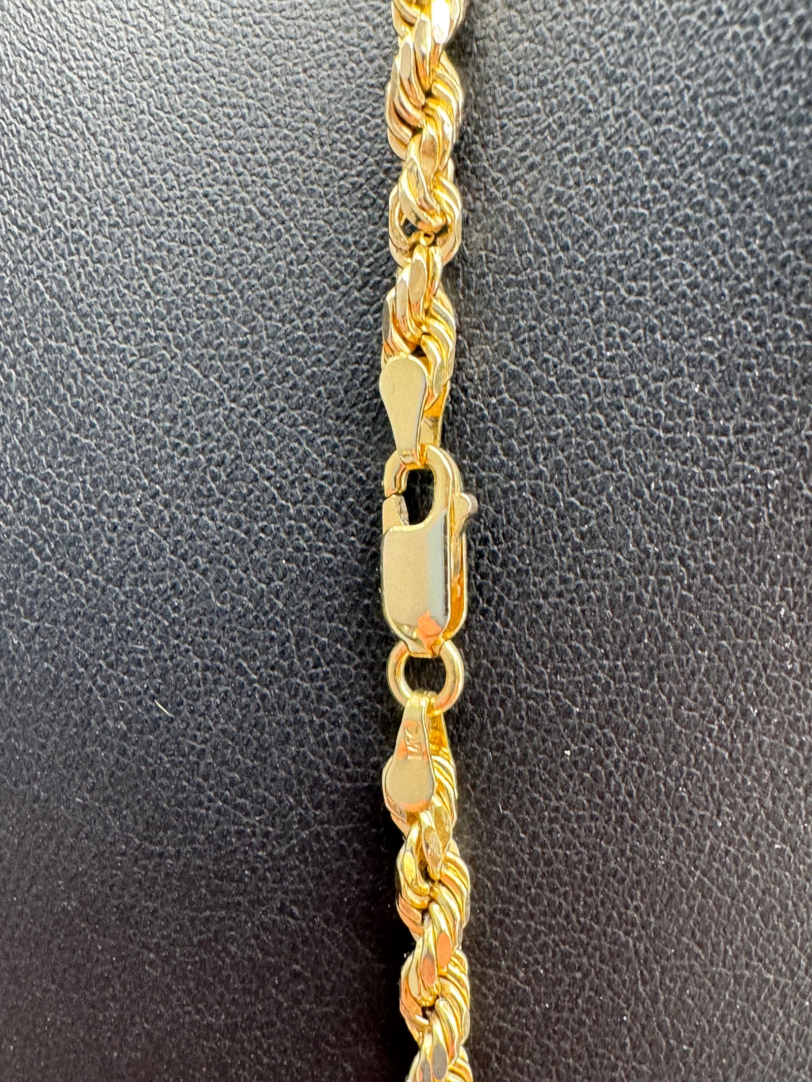 4mm Rope Chain 20 inches (Semi-Hollow)