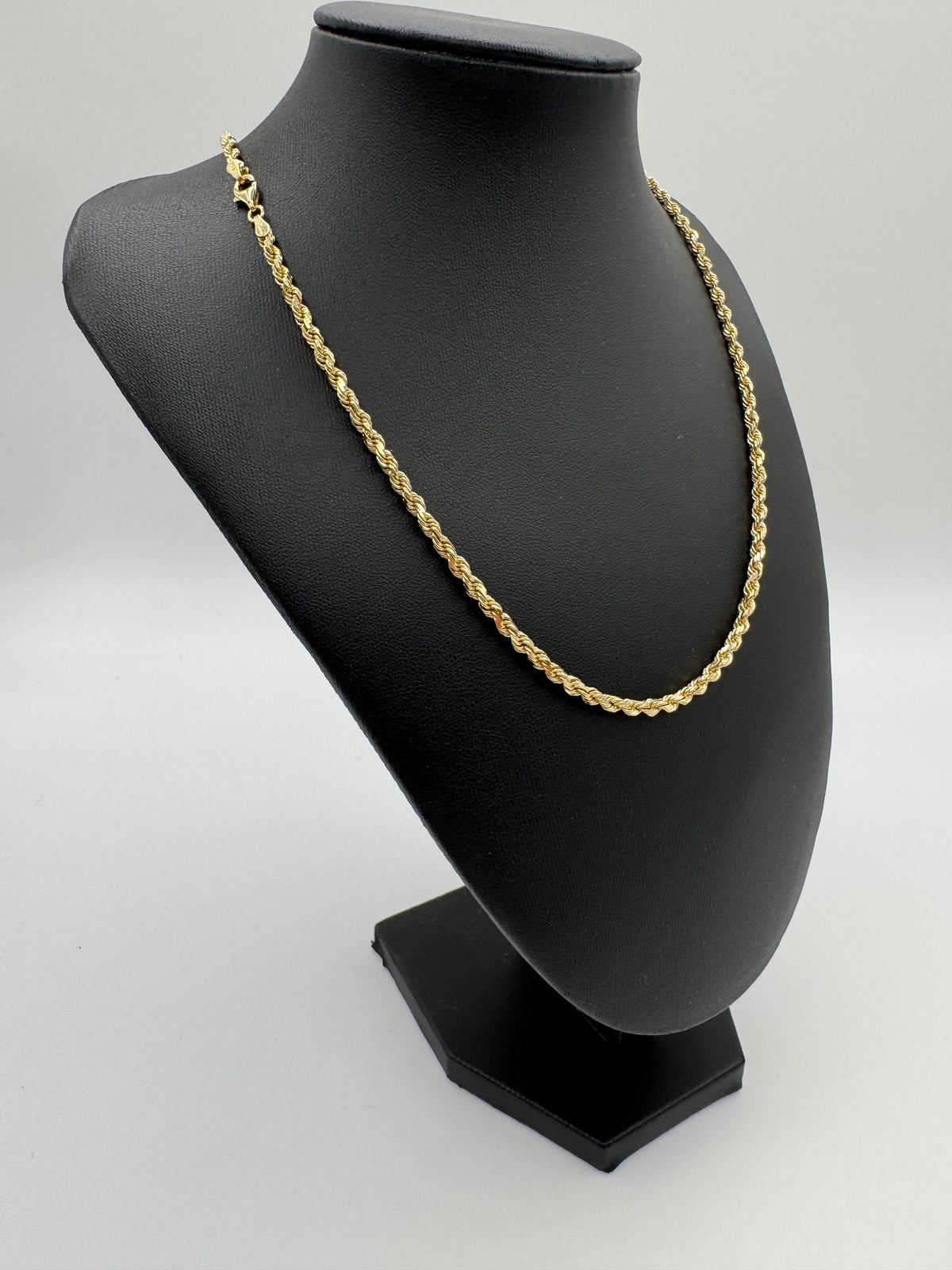 3.5mm Rope Chain 20 inches (DIAMOND CUT)