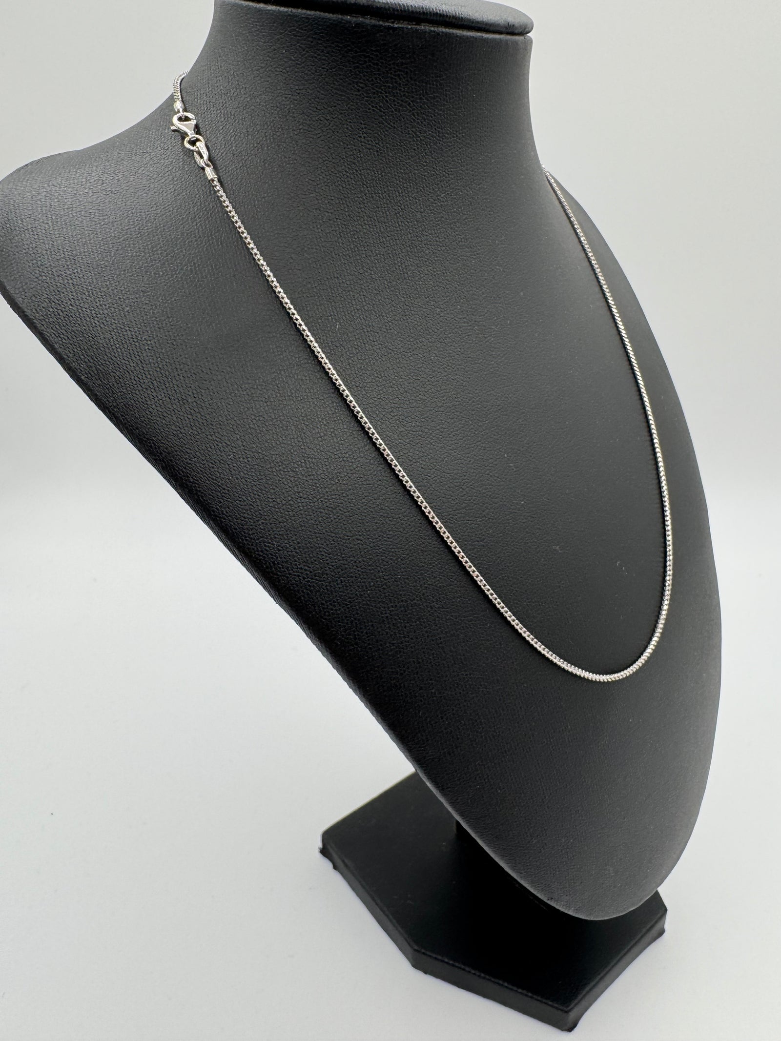 1.2mm Franco Chain 18 inches (DIAMOND CUT)