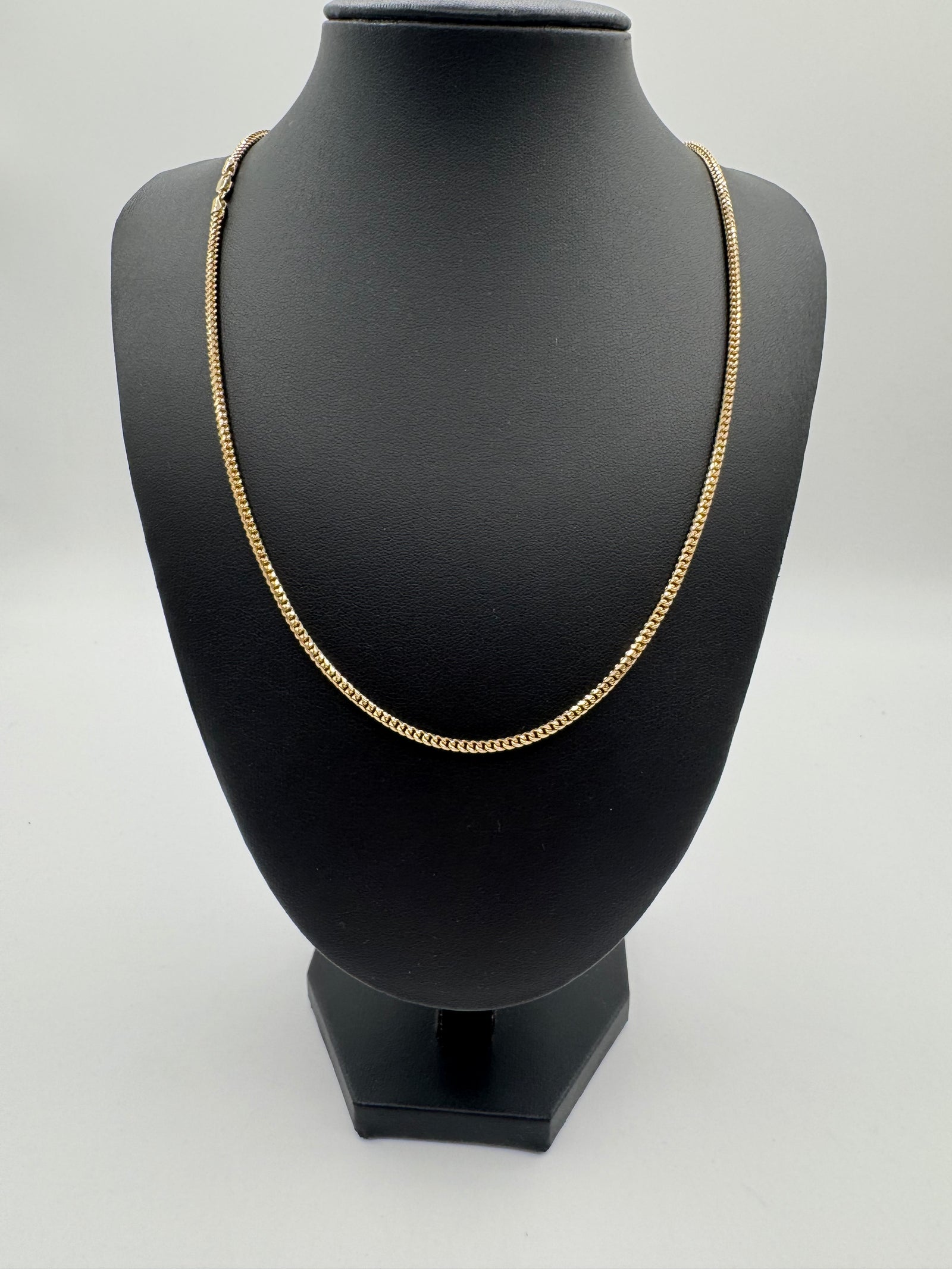 2.5mm Franco Chain 22 inches (D/C)