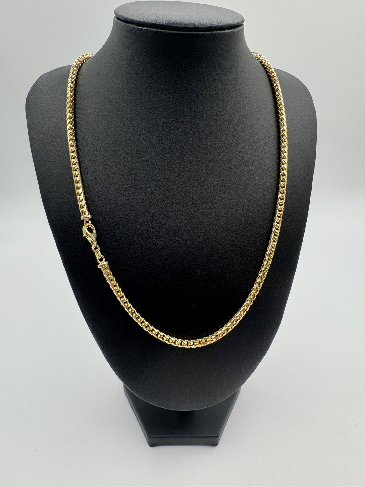 3.5mm Franco Chain (DIAMOND CUT) 21 inches