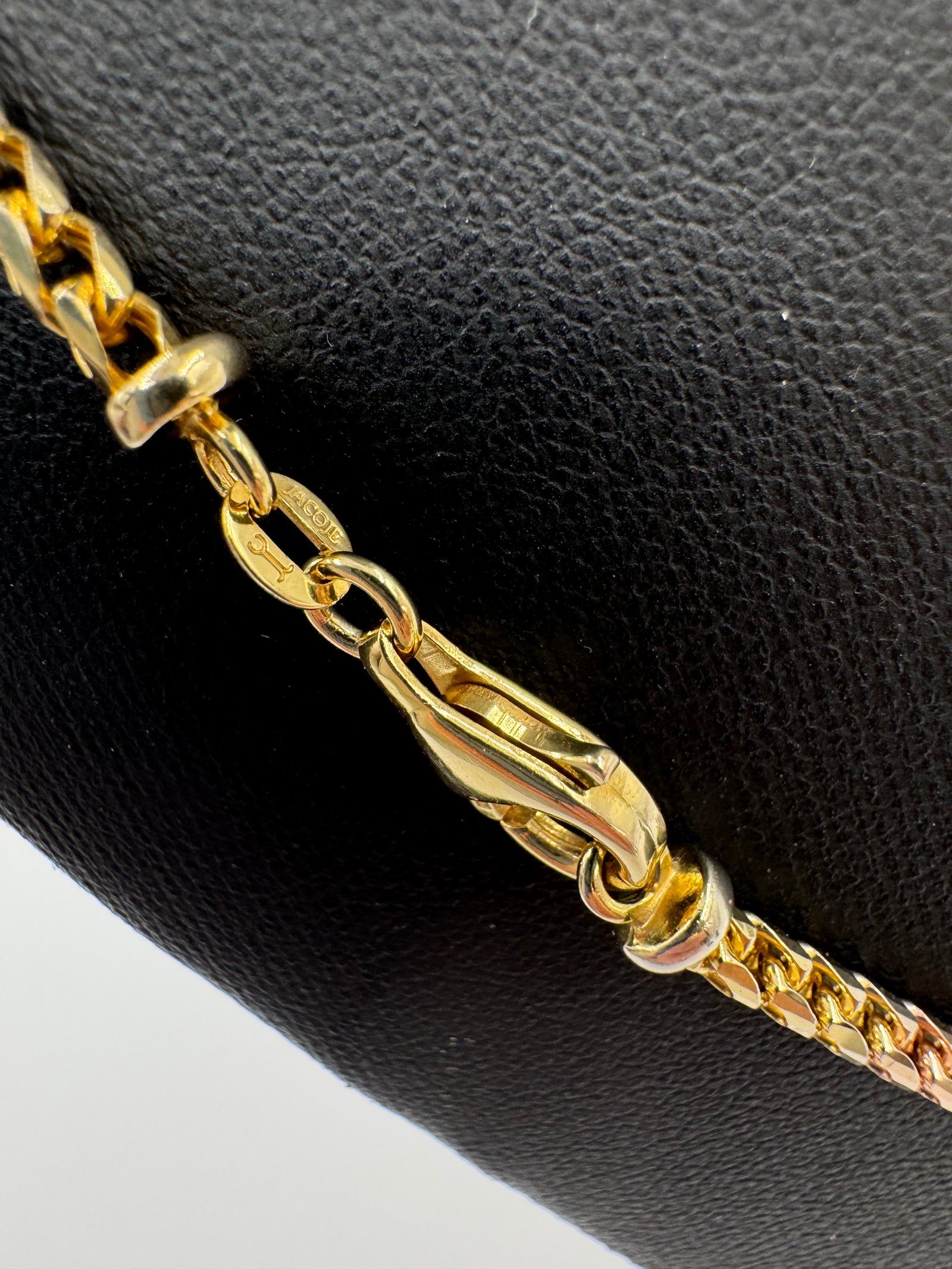 3mm Franco Chain 20 inches (DIAMOND CUT)-Jacoje Stamped