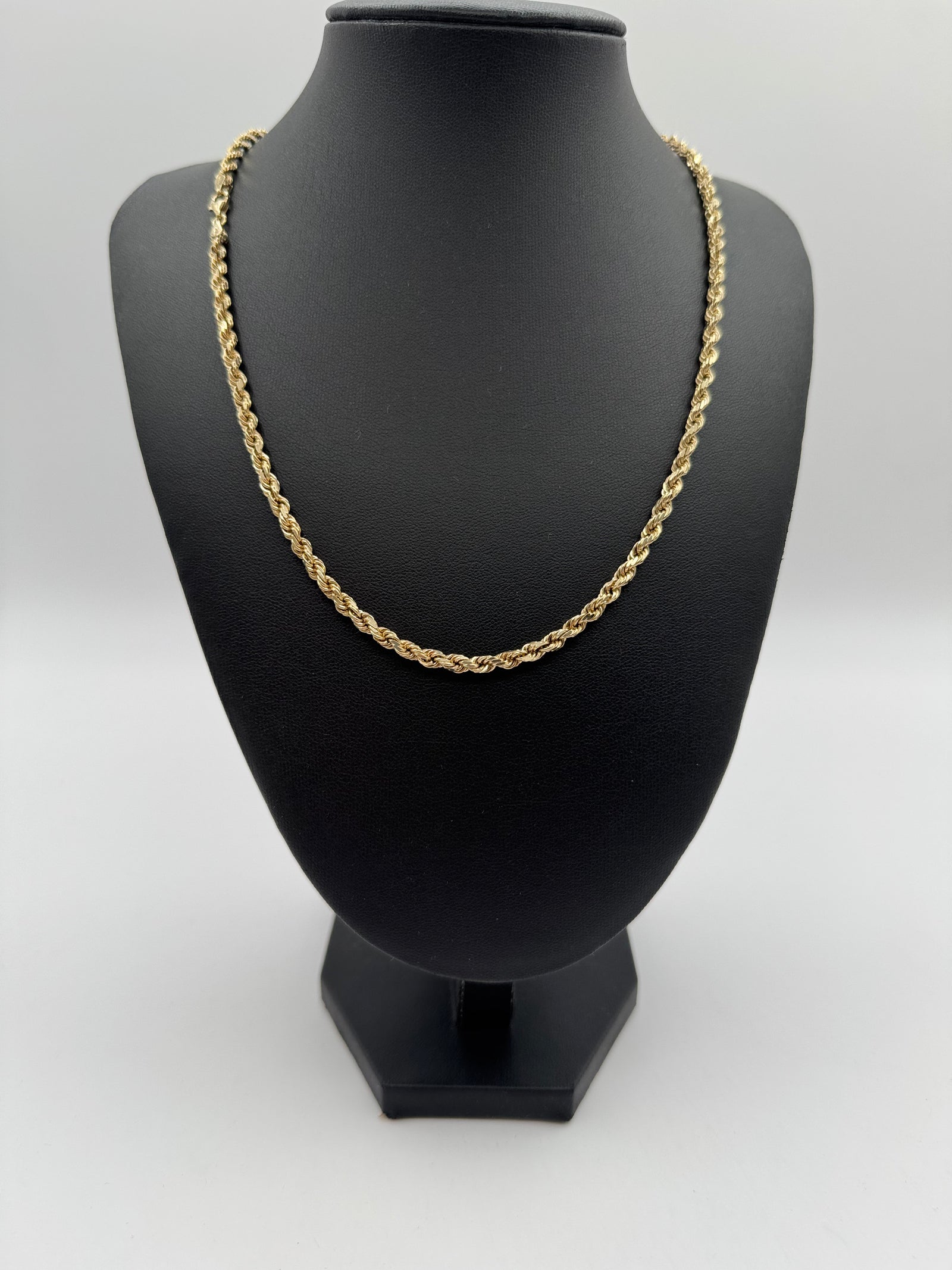 4mm Rope Chain 20 inches (JACOJE STAMPED)