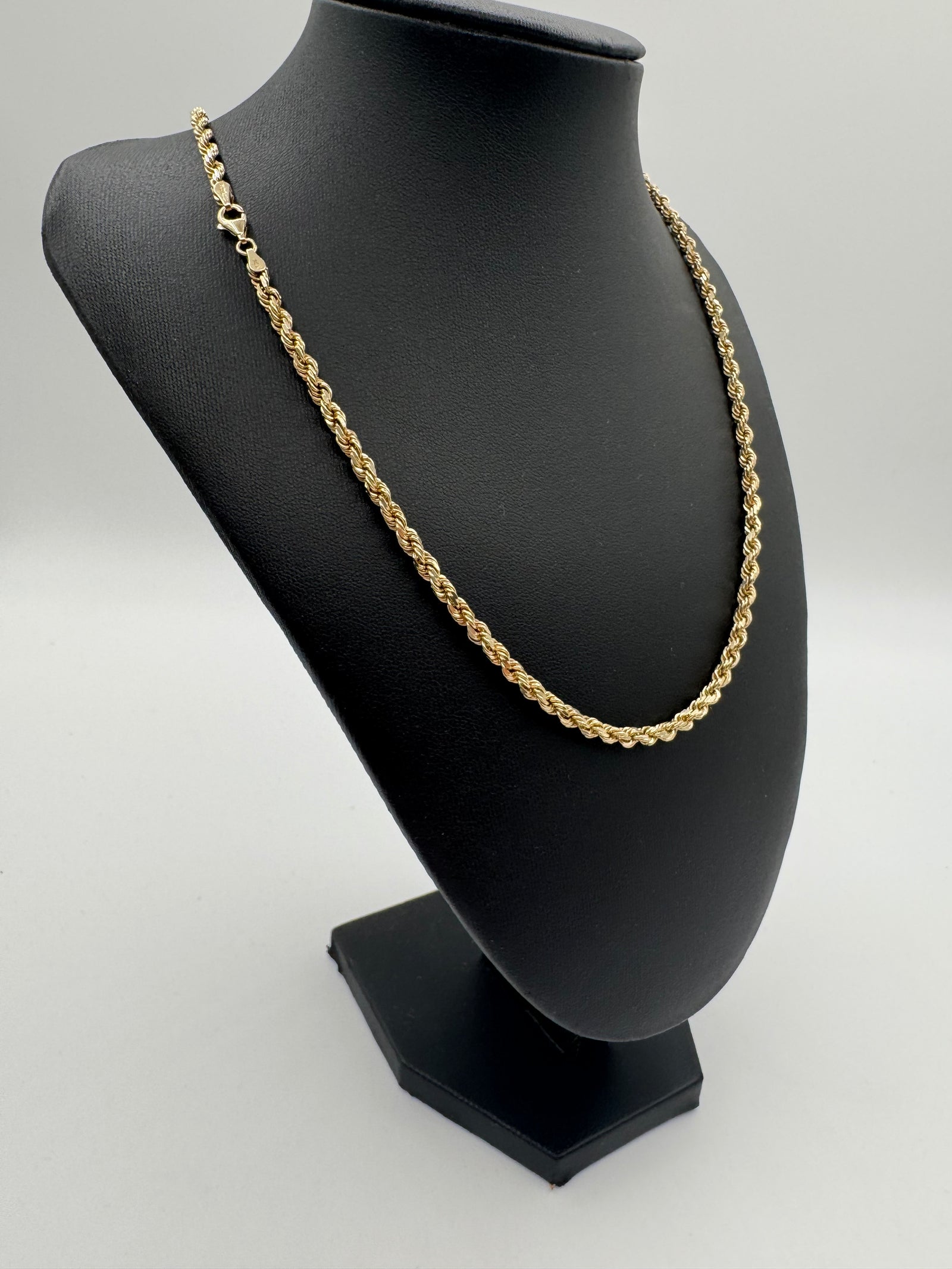 4mm Rope Chain 20 inches (JACOJE STAMPED)