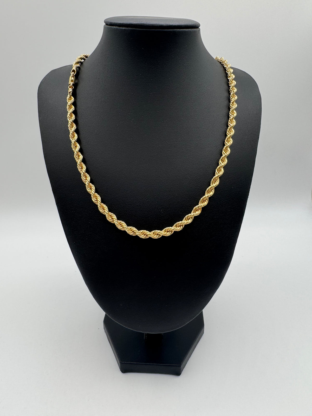 5mm Rope Chain 22 inches (DIAMOND CUT)