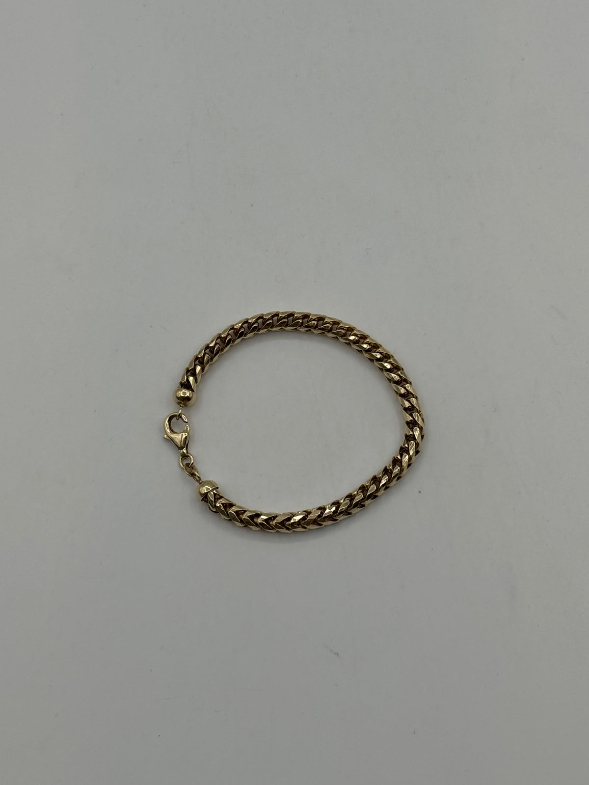 5mm Franco Bracelet 7.5 inches (DIAMOND CUT)