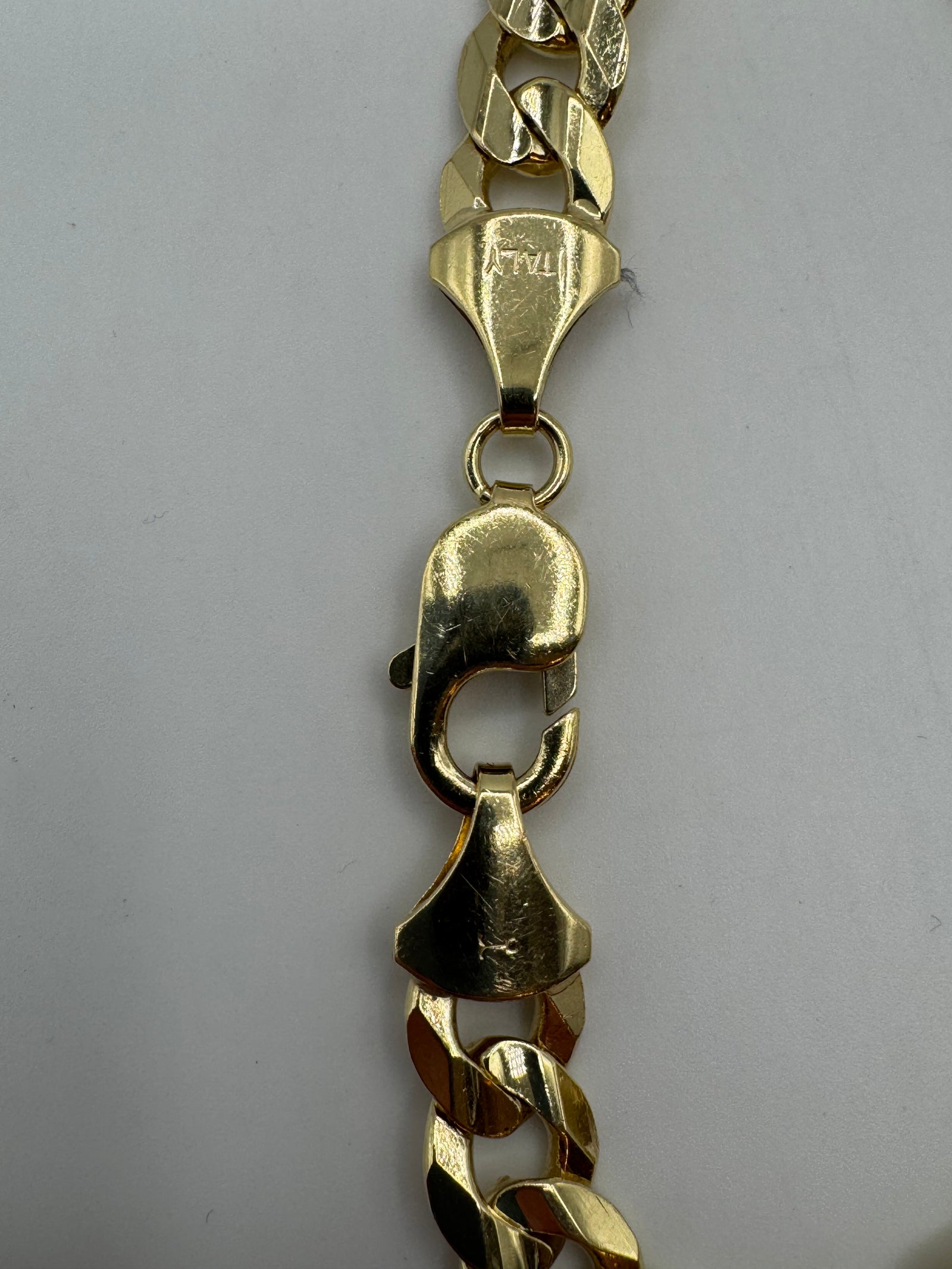 8.5mm Flat Curb Bracelet 8 inches