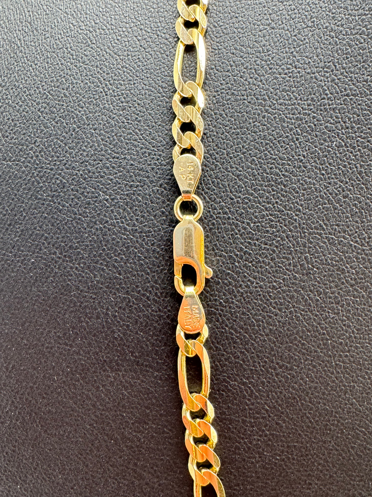 4.5mm Figaro Chain 20 inches