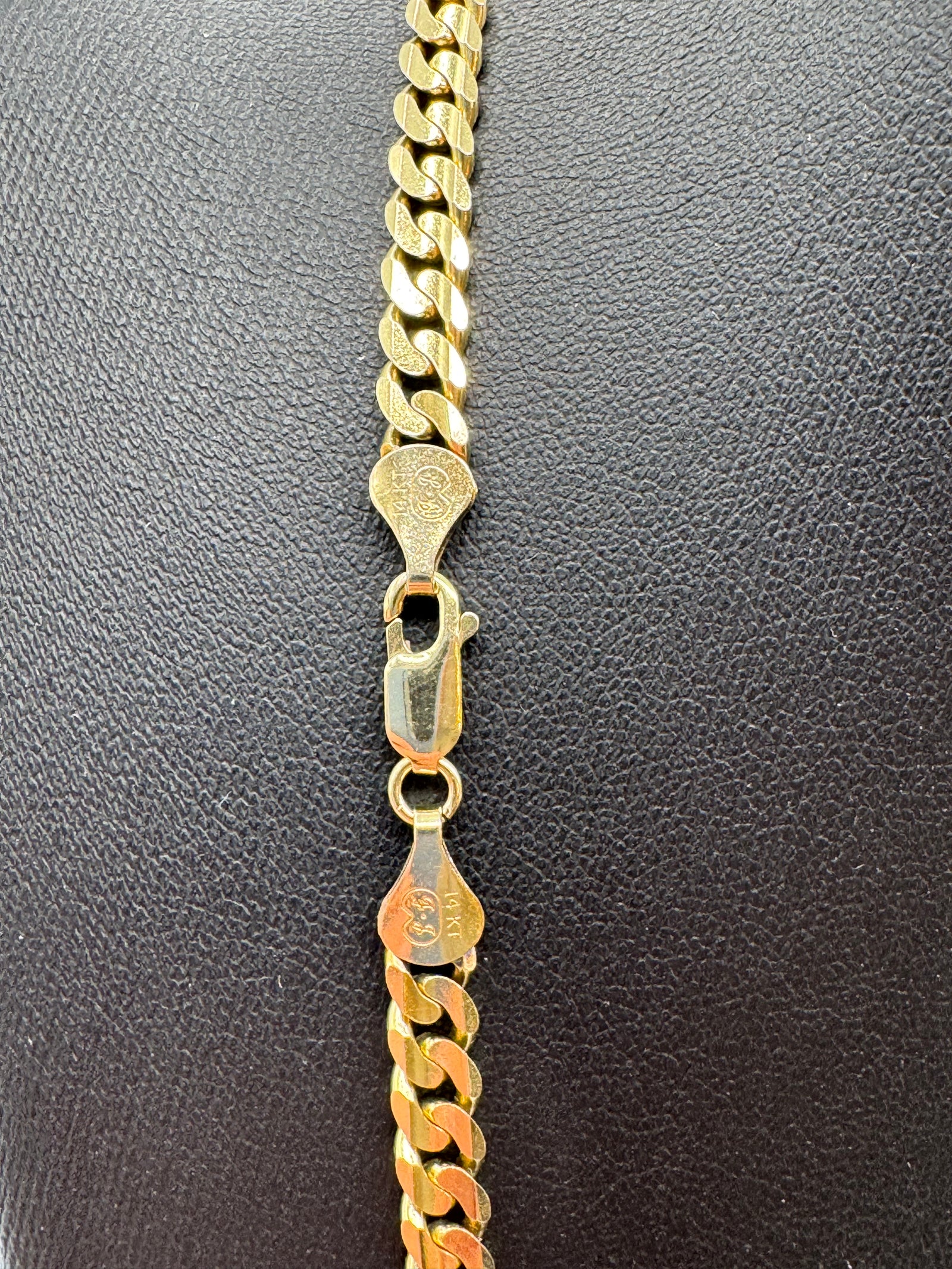 5MM Concave Curb Chain 22 inches