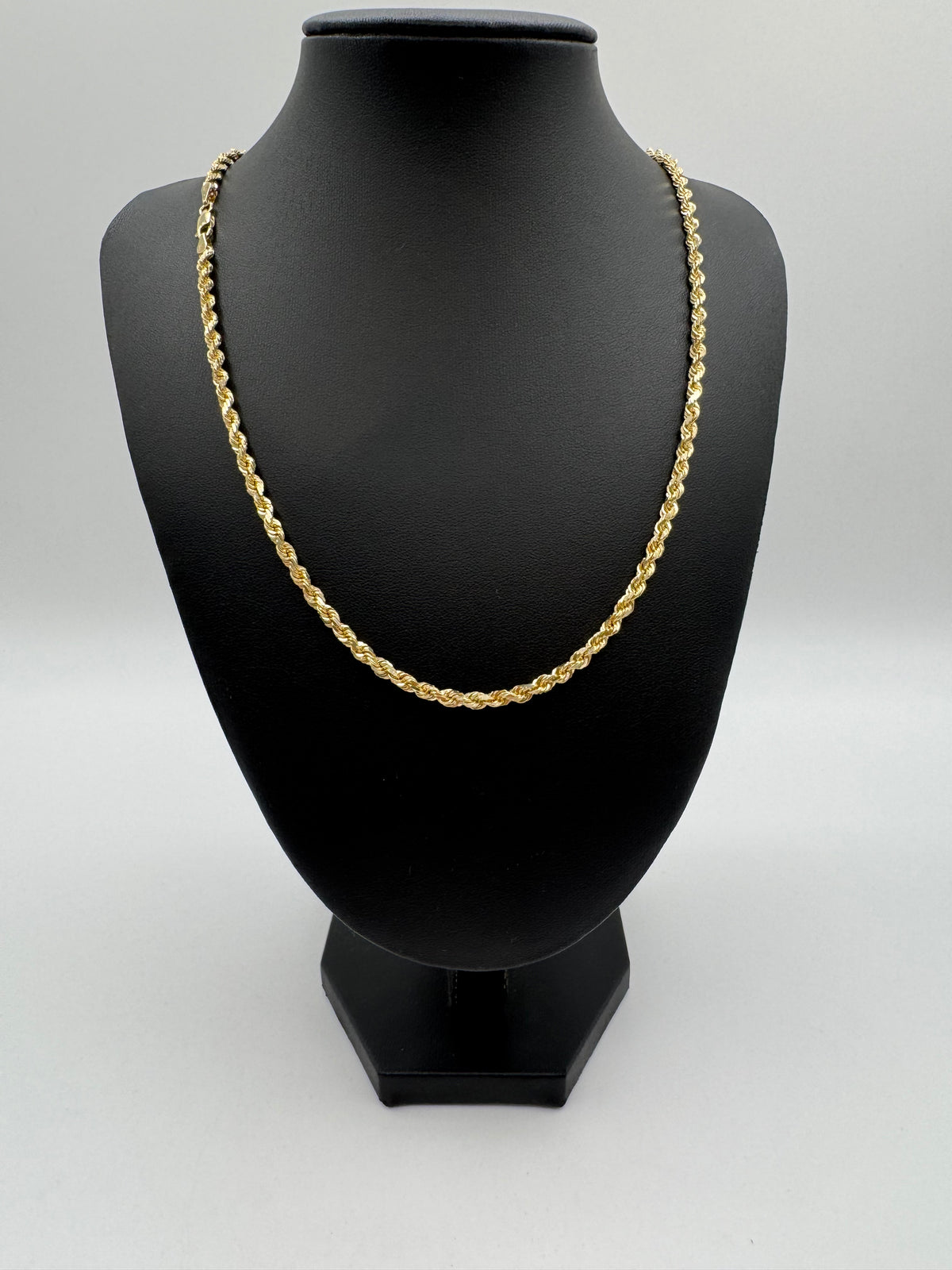 3.5mm Rope Chain 22 inches (DIAMOND CUT)