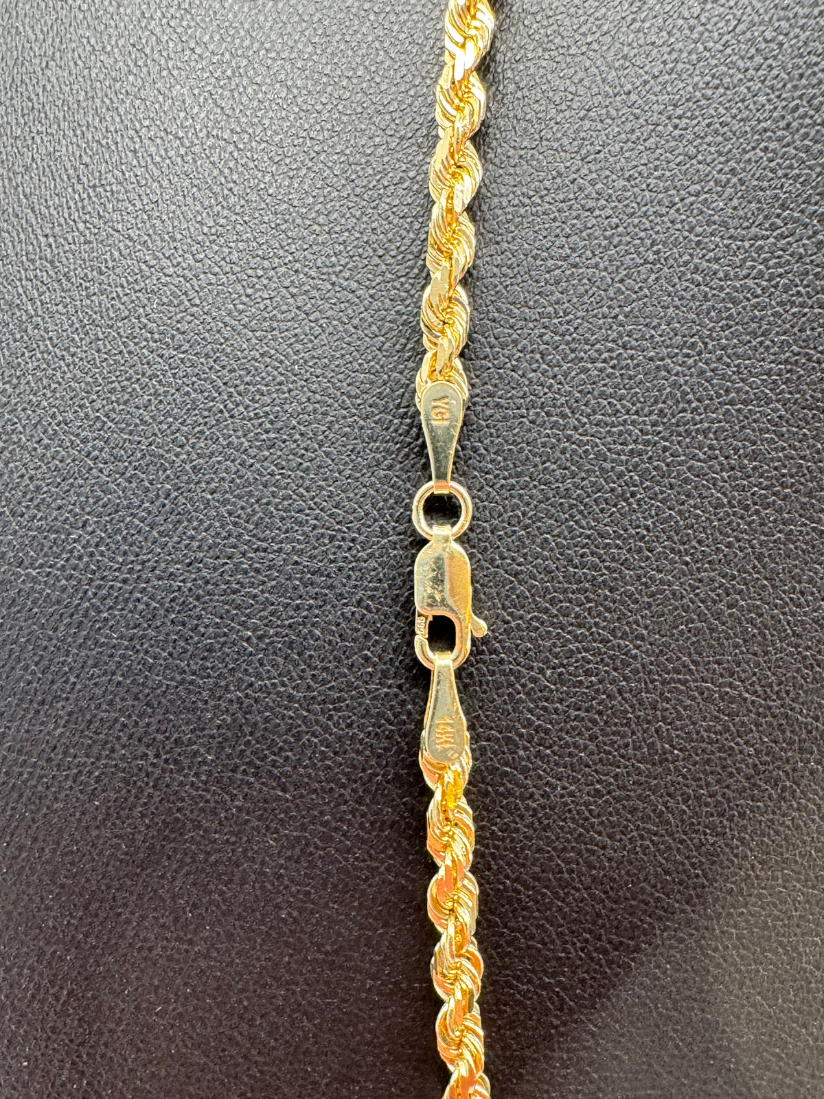 3.5mm Rope Chain 22 inches (DIAMOND CUT)
