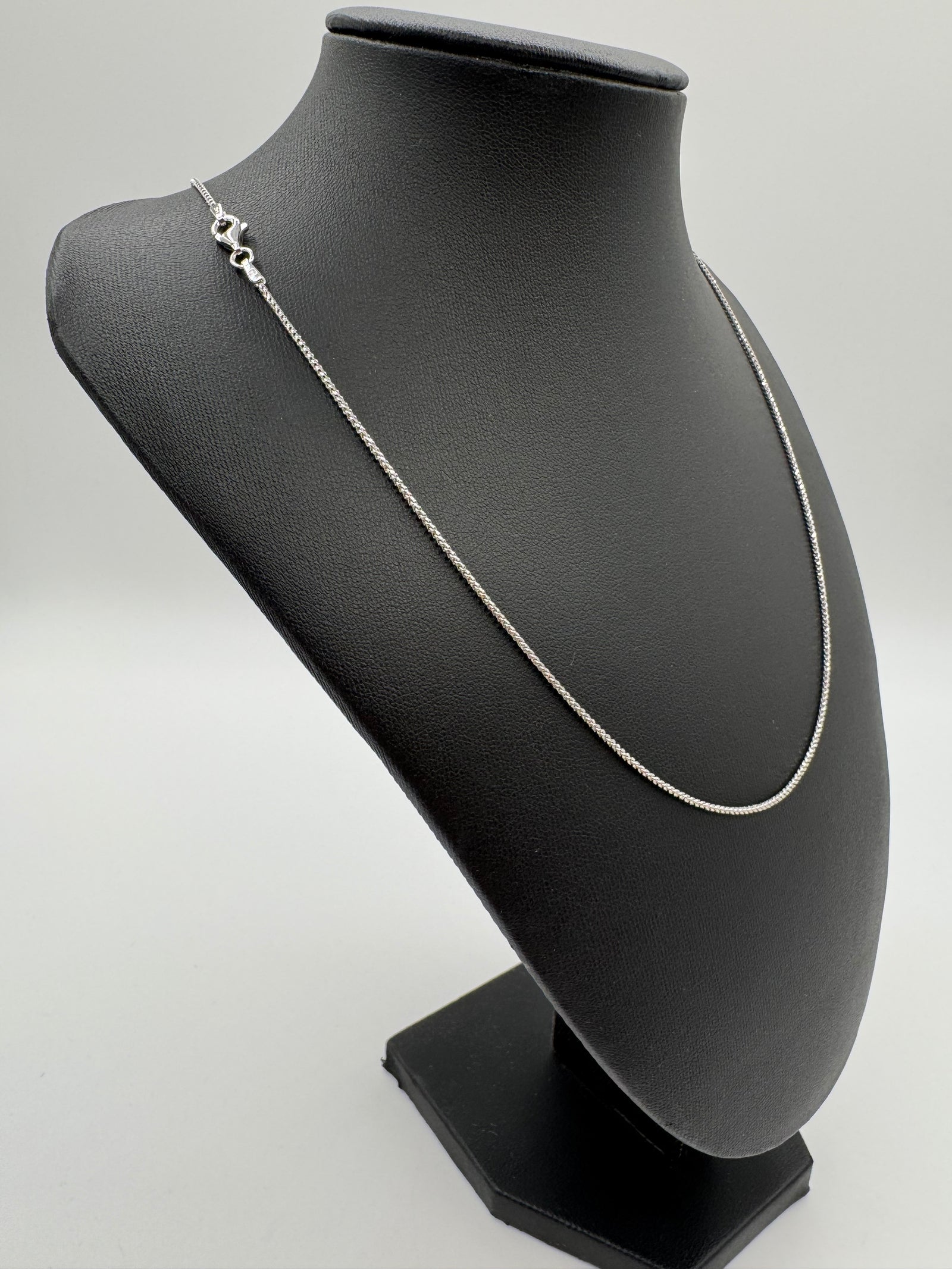 1.2mm Franco Chain 20 inches (DIAMOND CUT) (OVERSTOCK)