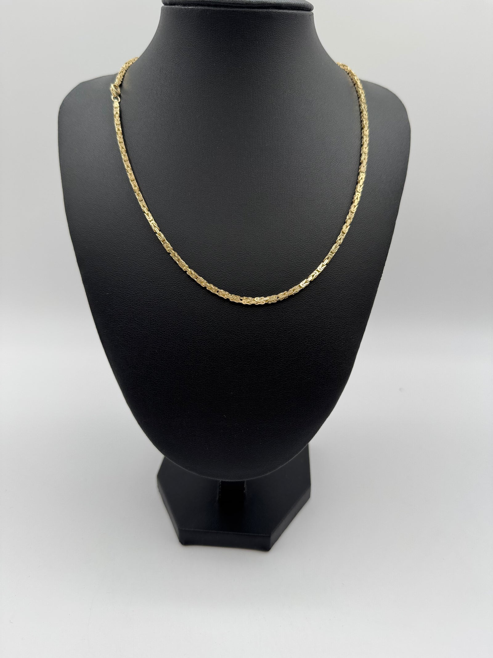 2mm Byzantine Chain 18 inches