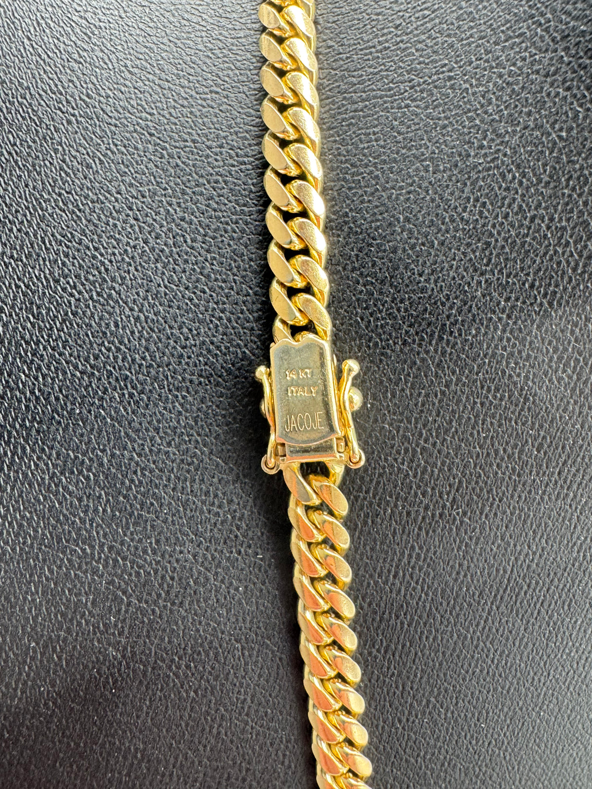 5MM Miami Cuban Link 20 inches (JACOJE STAMPED)