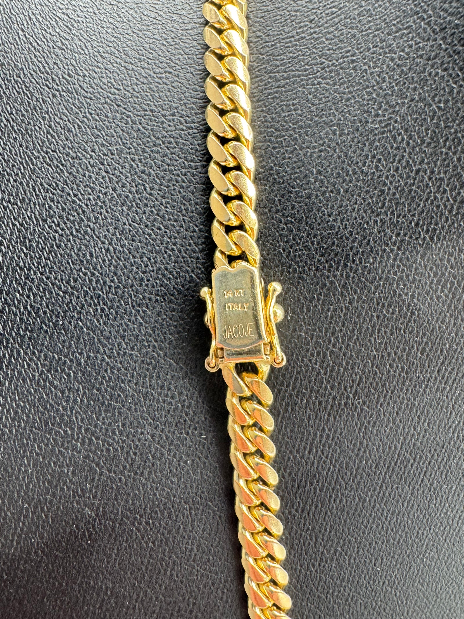 5MM Miami Cuban Link 20 inches (JACOJE STAMPED)