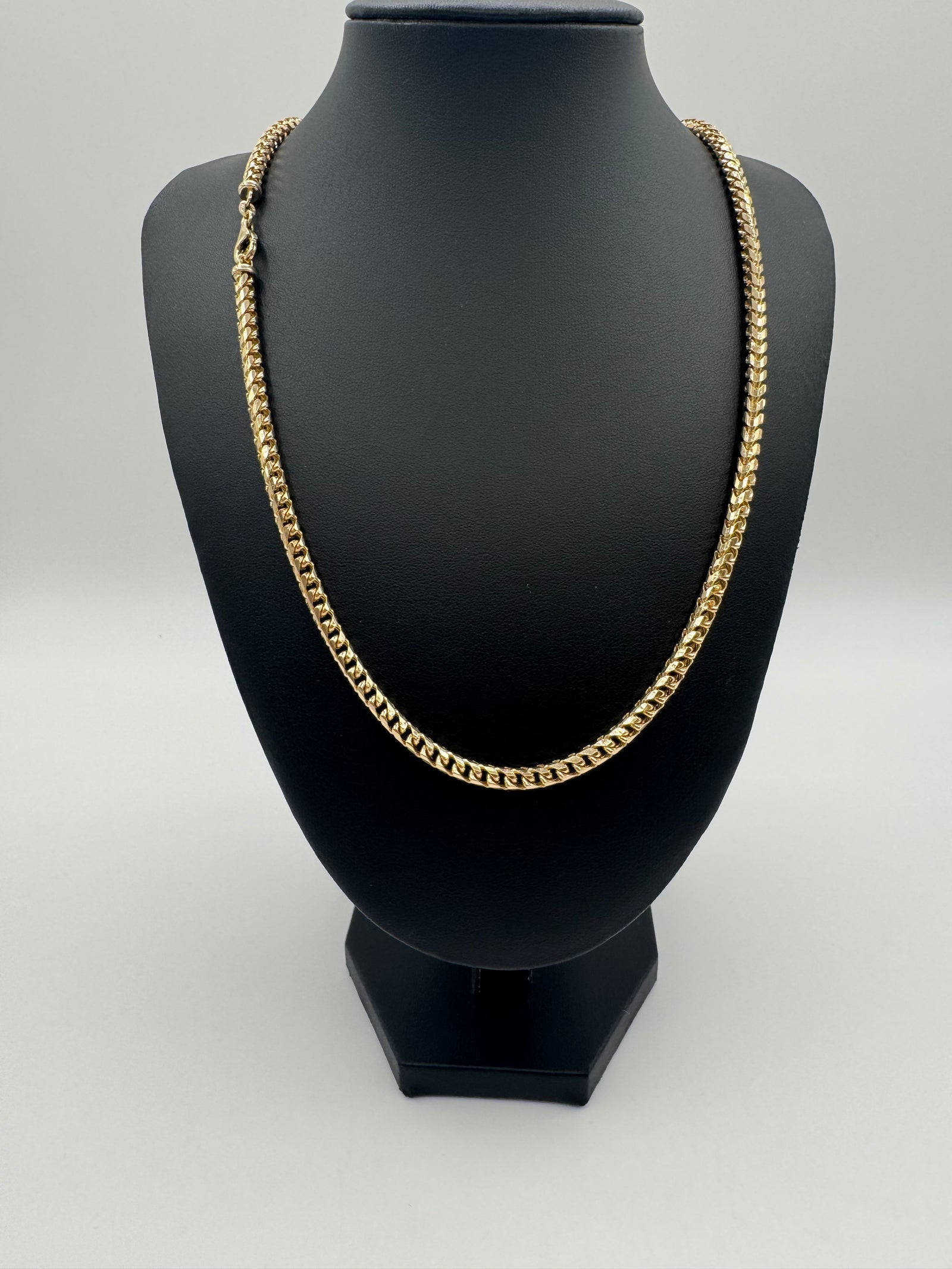 4mm Franco Chain 24 inches (D/C) (JACOJE STAMPED)