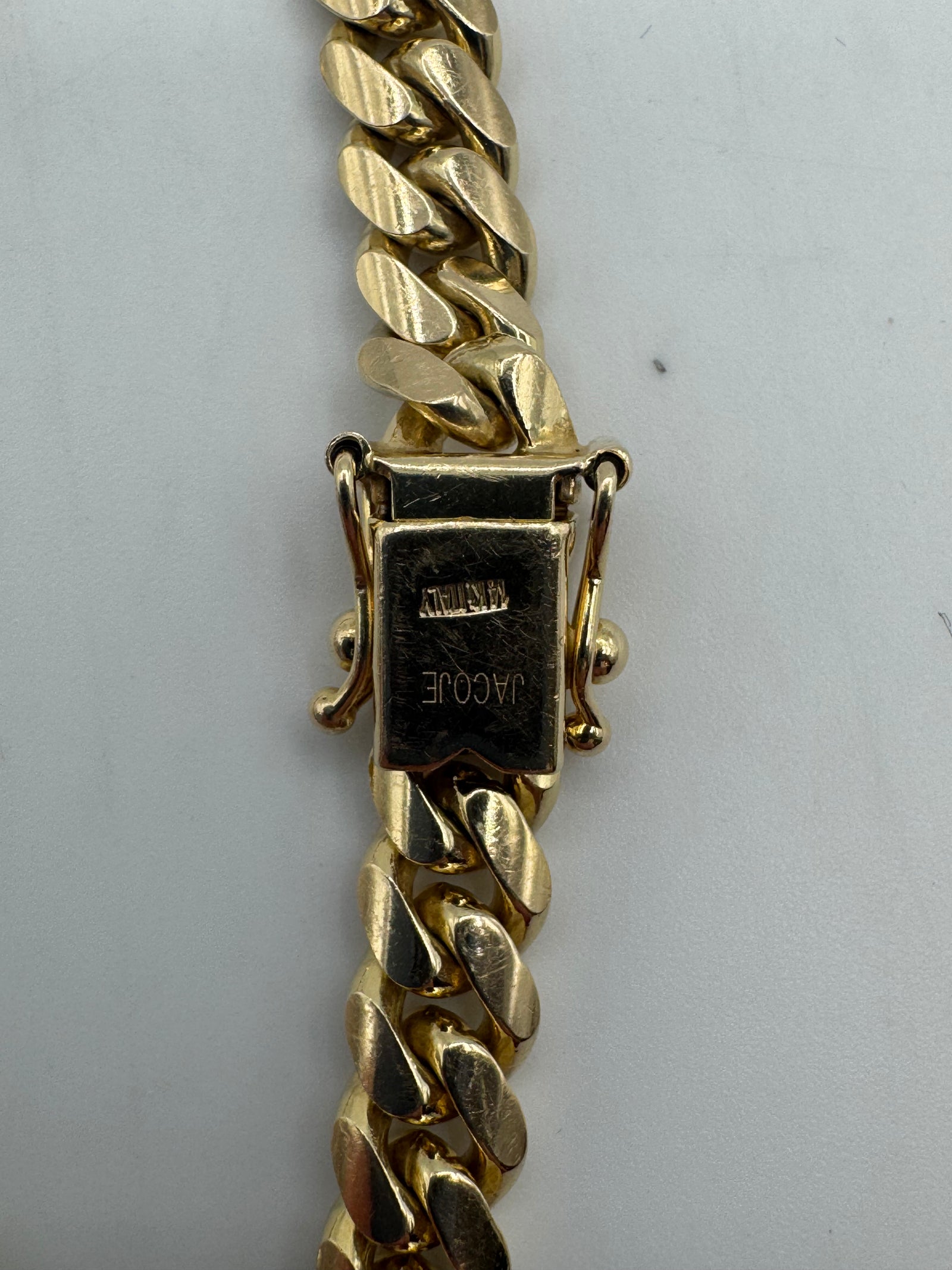 7MM Miami Cuban Link 7.5 inches (JACOJE STAMPED)