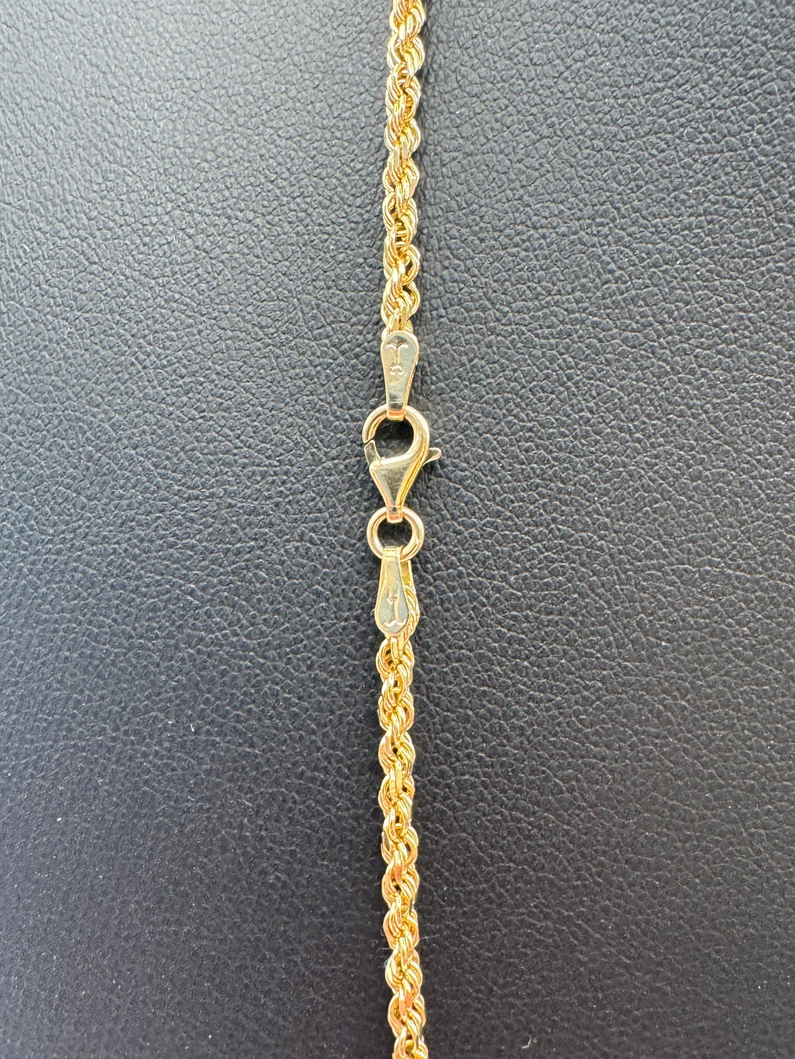 2.5mm Rope Chain 20 inches (DIAMOND CUT)
