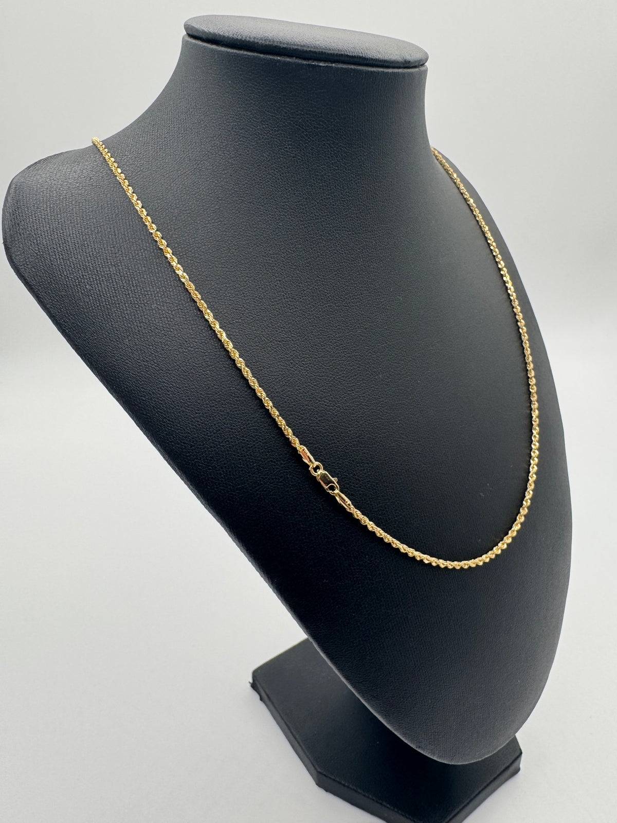2mm CALI Rope Chain 22 inches (DIAMOND CUT)