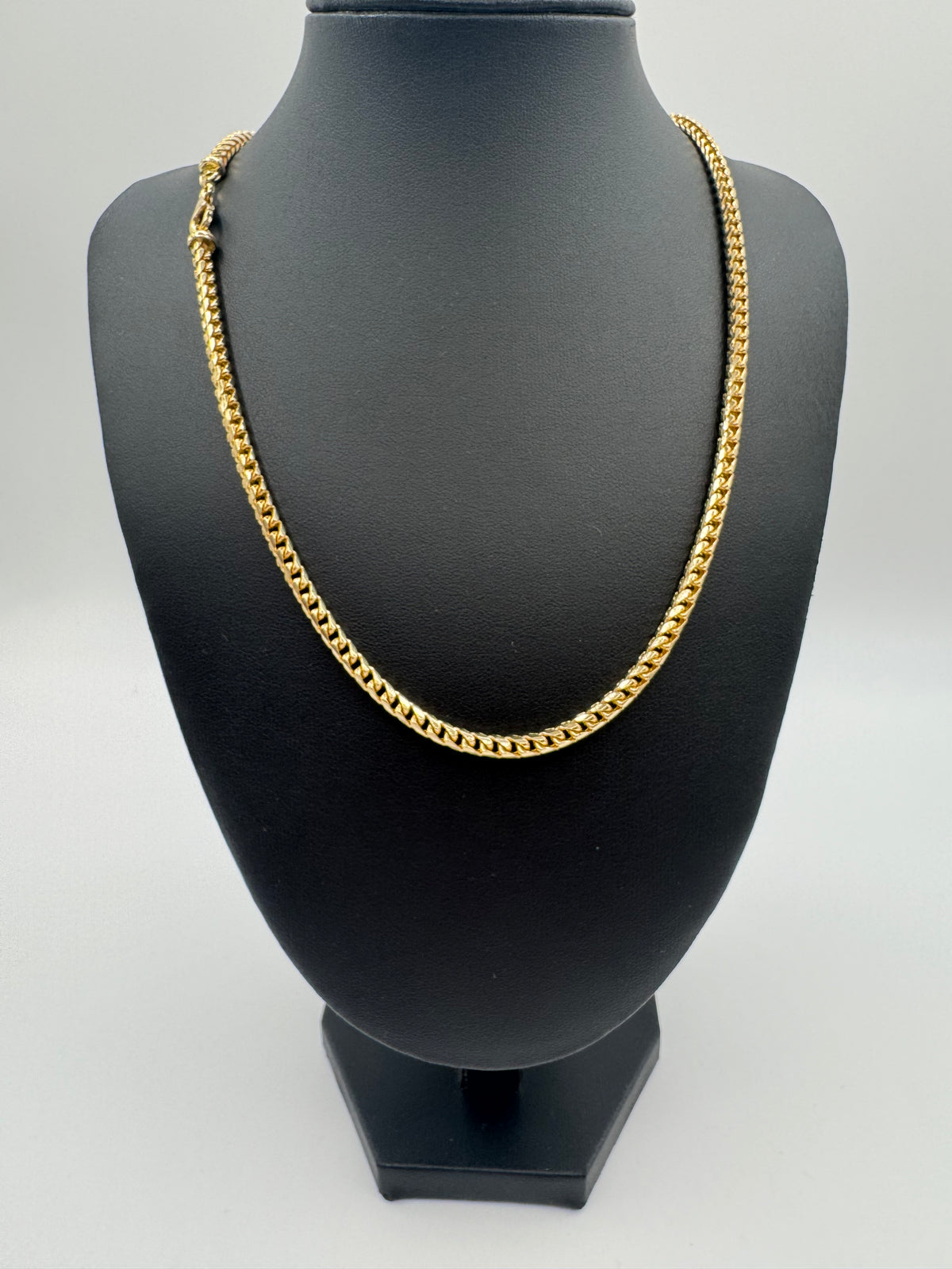 3.5mm Franco Chain 22 inches (DIAMOND CUT)