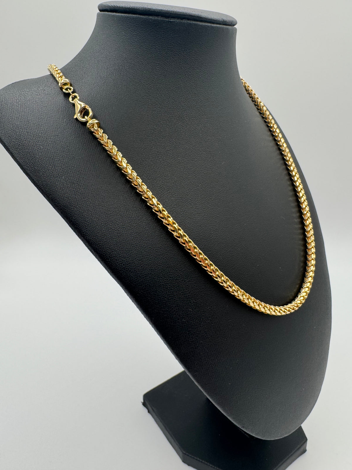 3.5mm Franco Chain 22 inches (DIAMOND CUT)