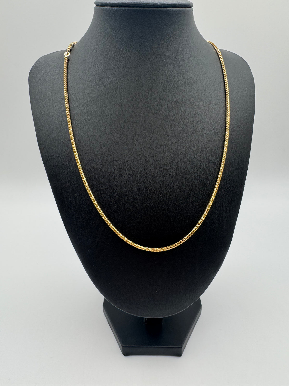 2mm Franco Chain 22 inches (DIAMOND CUT)
