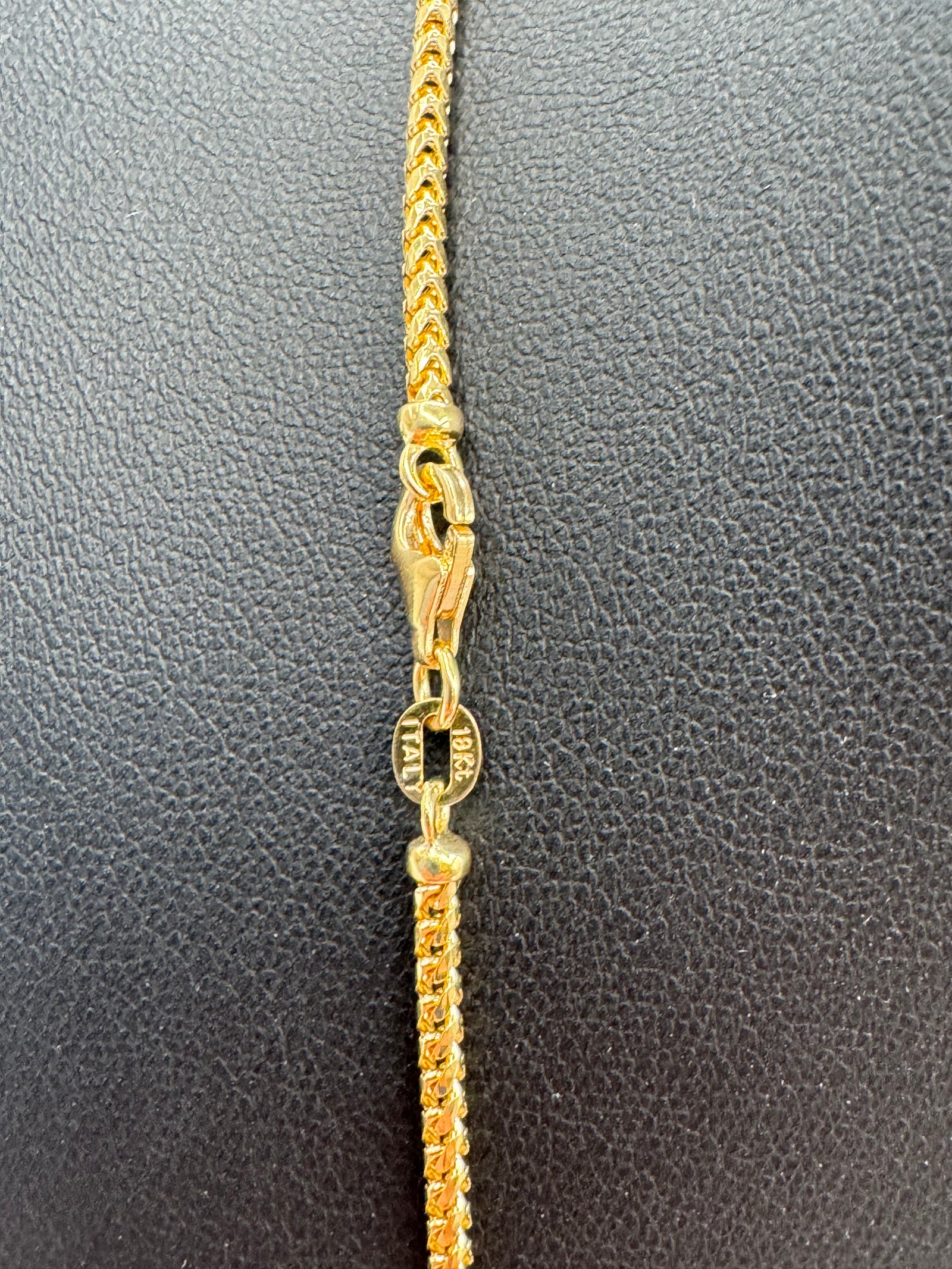 2mm Franco Chain 22 inches (DIAMOND CUT)
