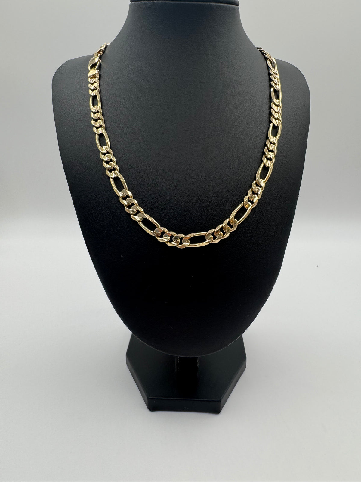 7mm Figaro Chain 26 inches