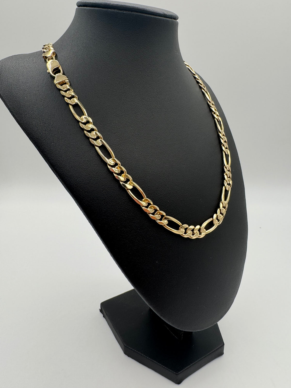 7mm Figaro Chain 26 inches