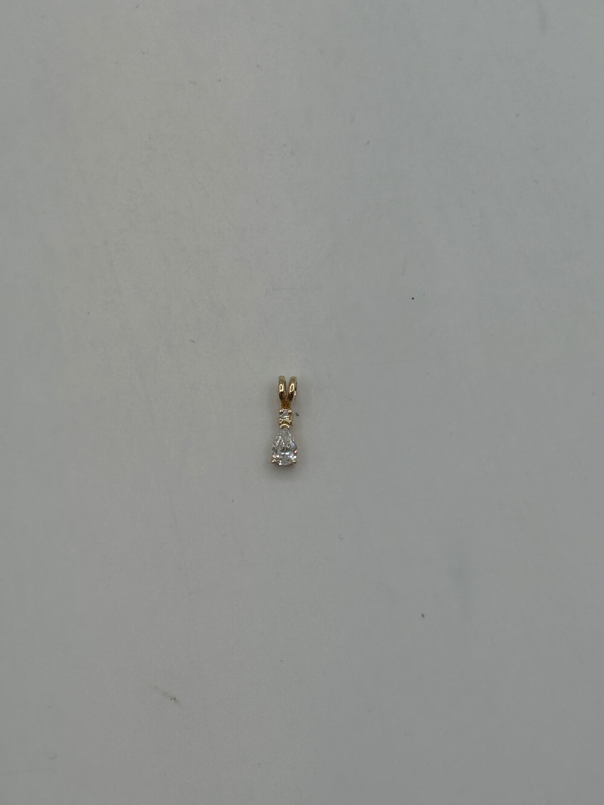 DIAMOND PENDANT (.5 INCH) (LAB DIAMOND)