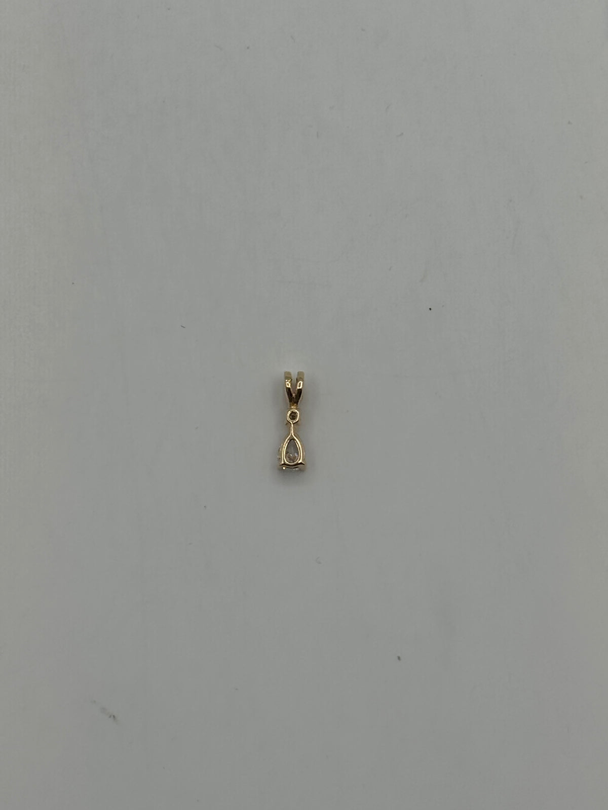 DIAMOND PENDANT (.5 INCH) (LAB DIAMOND)