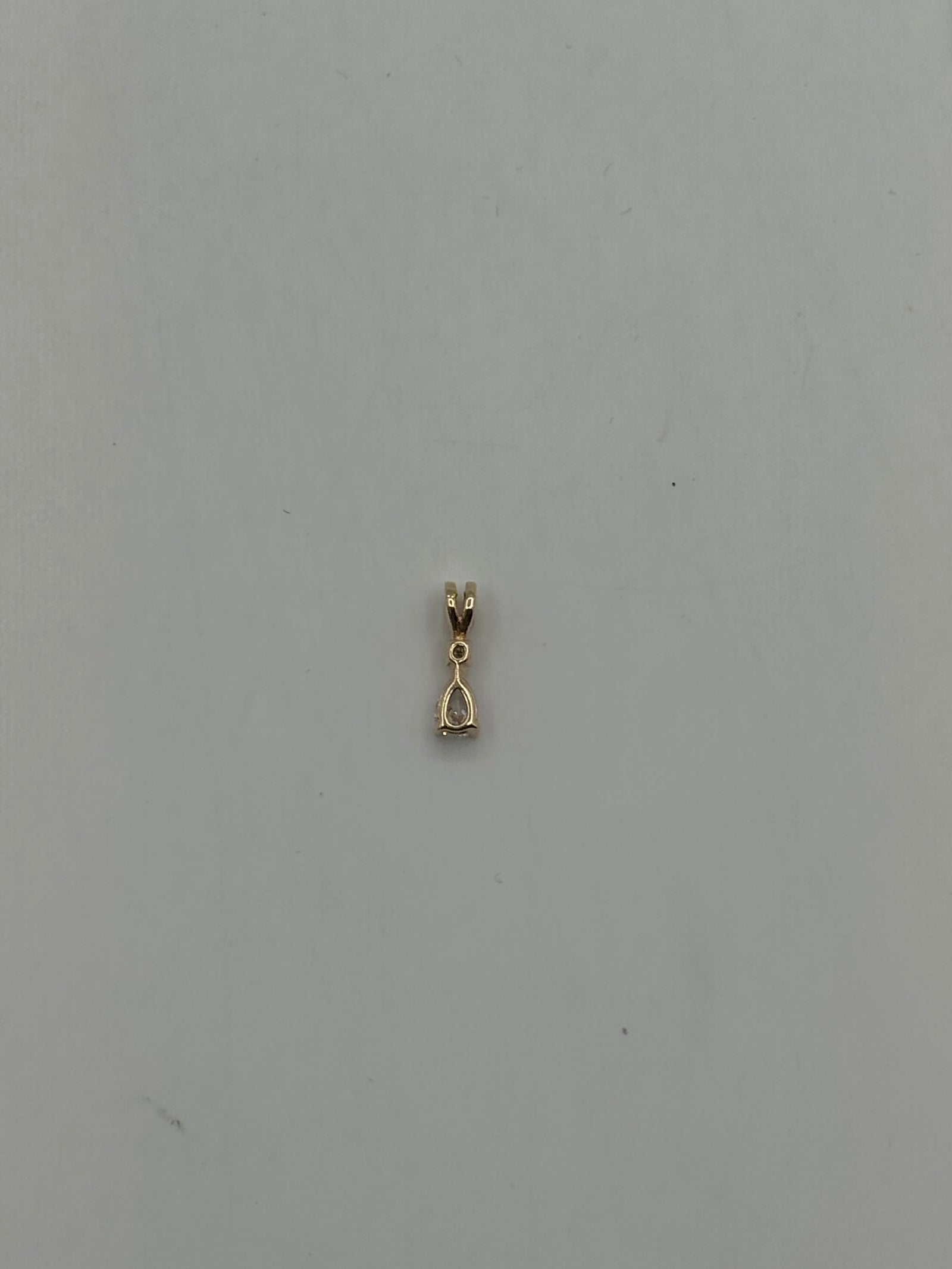 DIAMOND PENDANT (.5 INCH) (LAB DIAMOND)