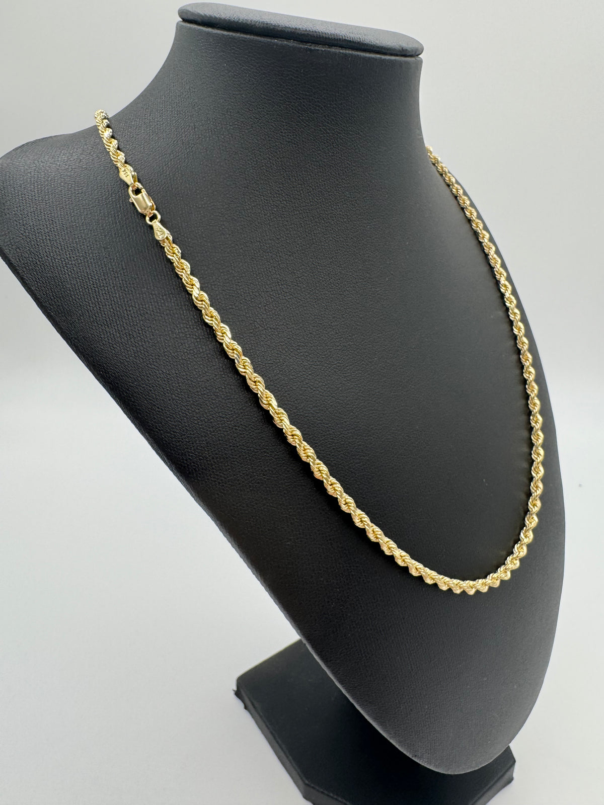 3.5mm Rope Chain 20 inches (DIAMOND CUT)