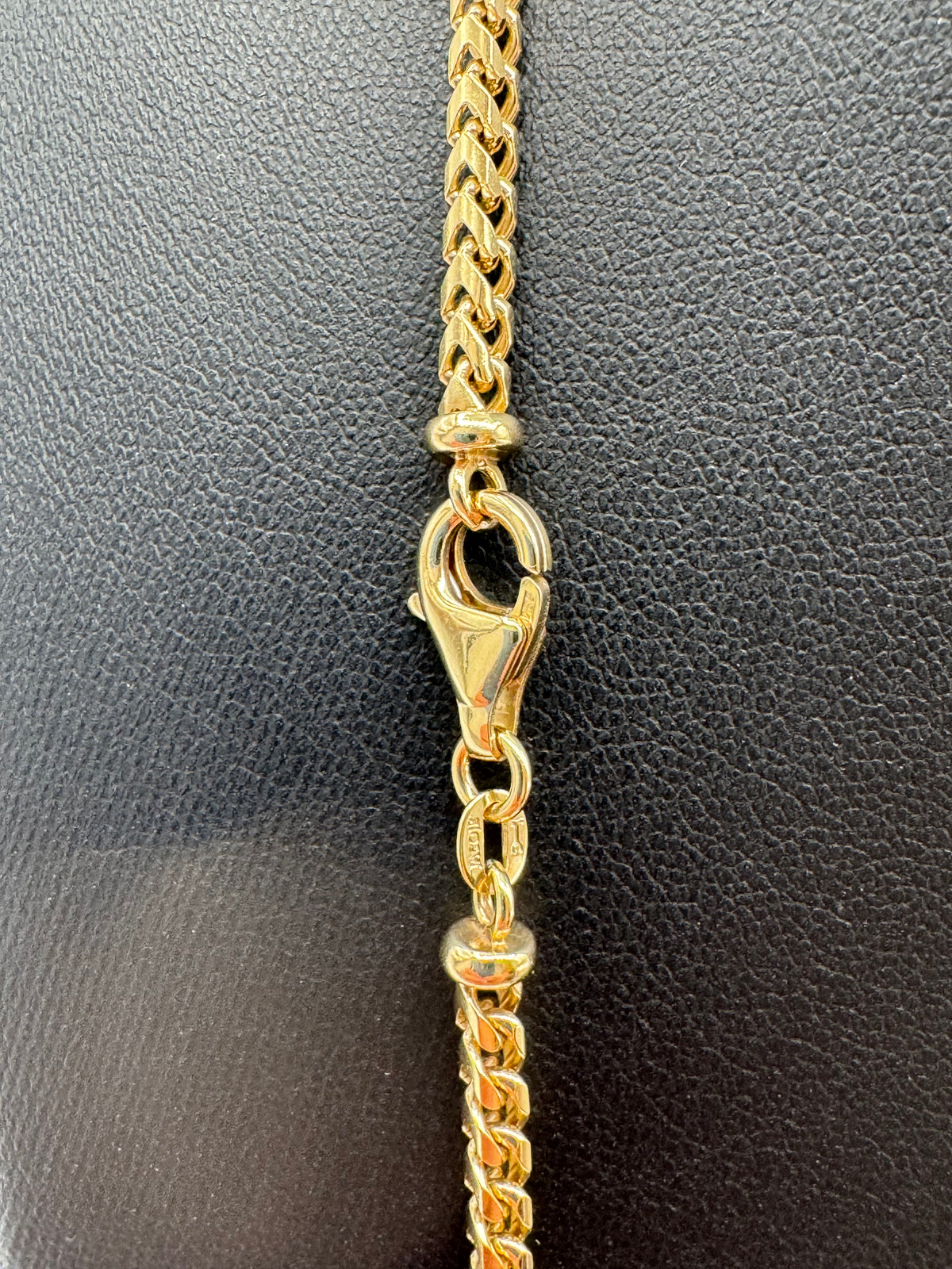 3mm Franco Chain 24 inches (PLAIN) (JACOJE STAMPED)