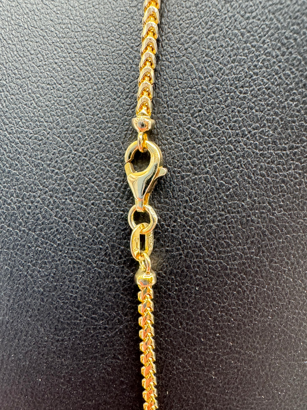 2mm Franco Chain 18 inches (DIAMOND CUT)