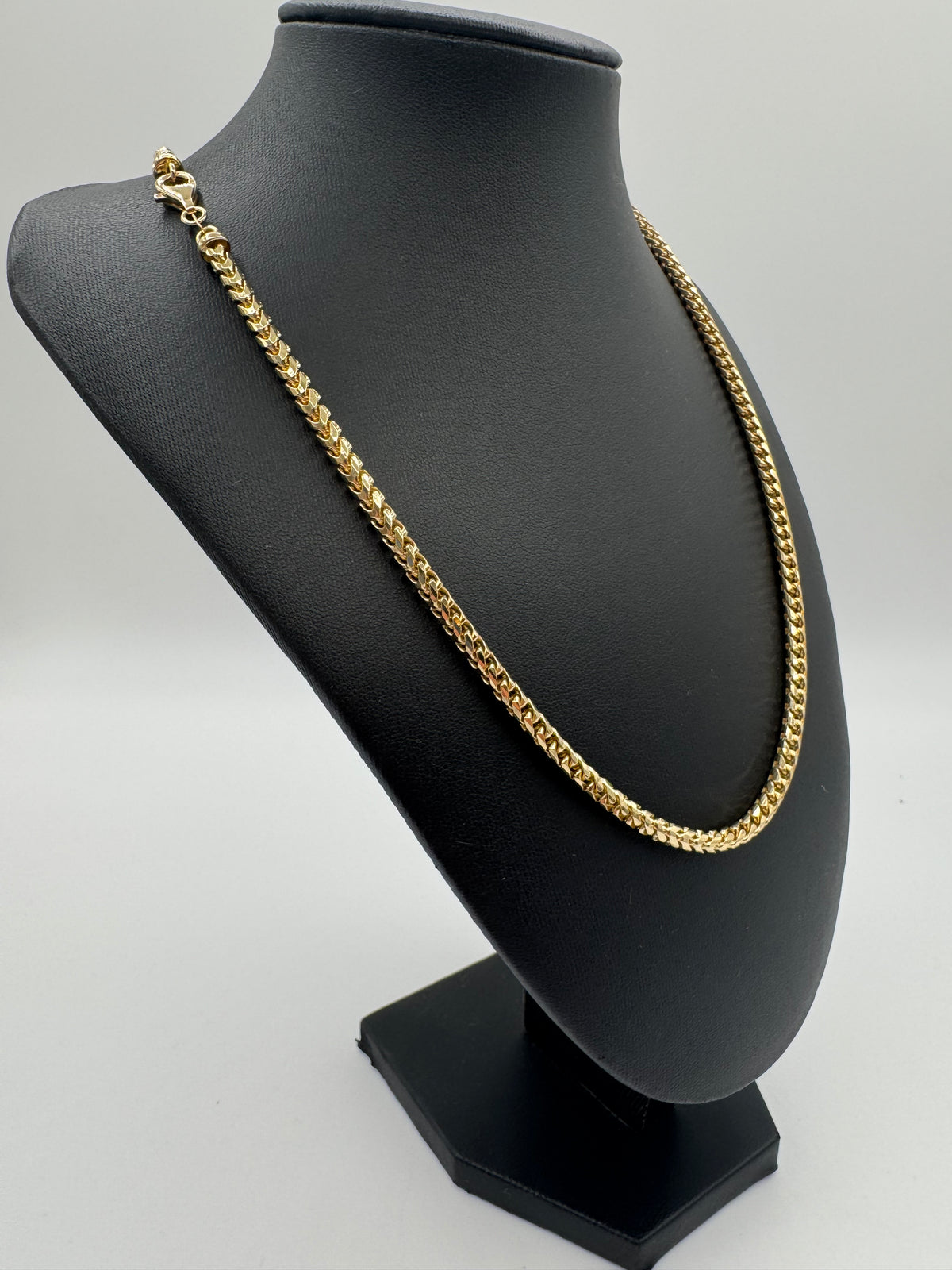 3.5mm Franco Chain 22 inches (DIAMOND CUT)