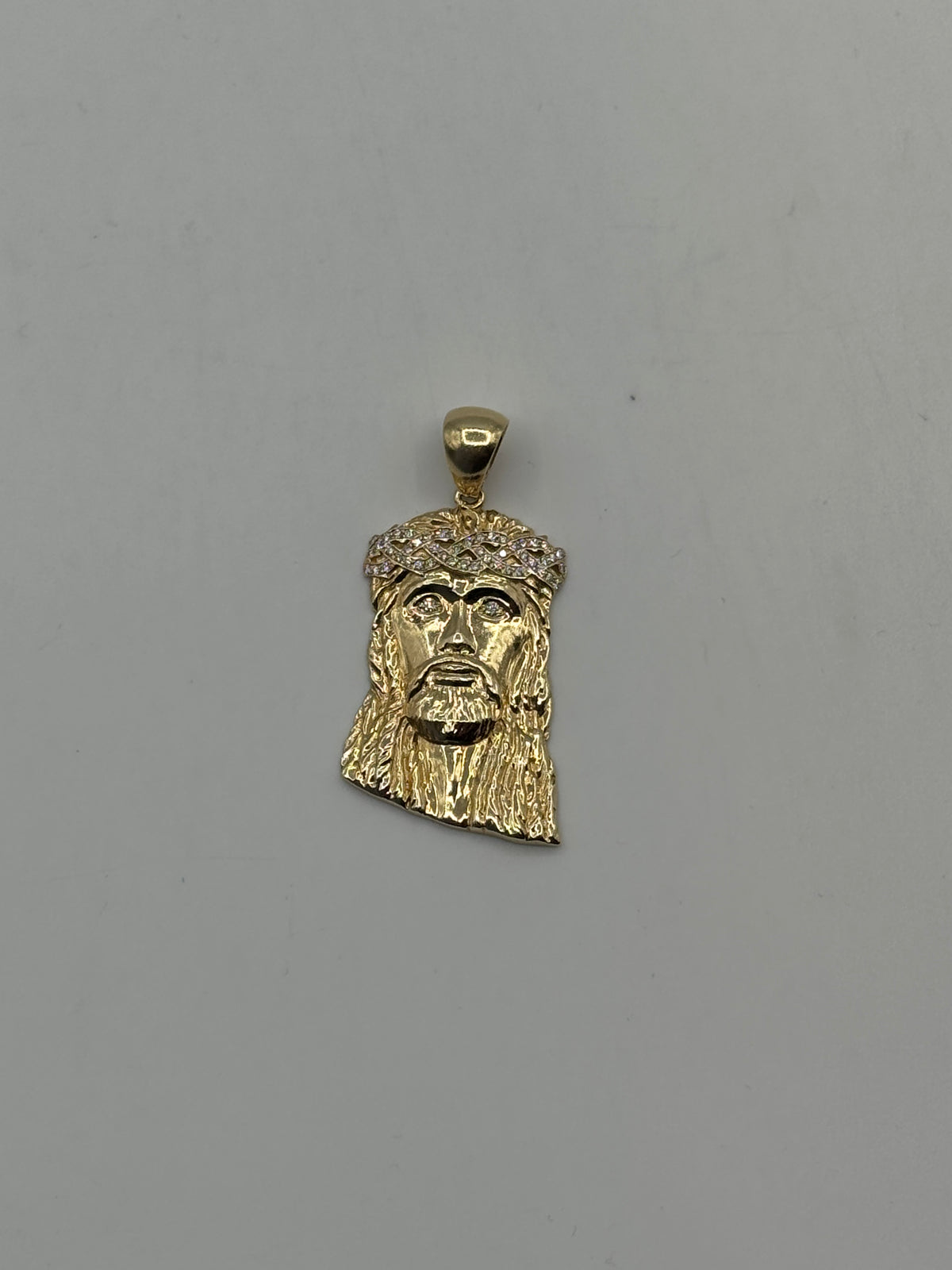 Jacoje Diamond Jesus Piece-Large
