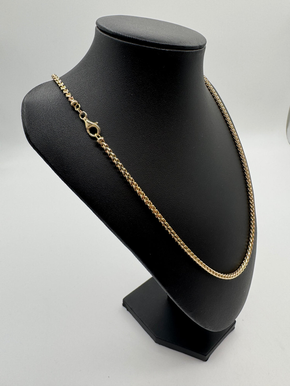 3mm Franco Chain 23 inches (DIAMOND CUT) (JACOJE STAMPED)
