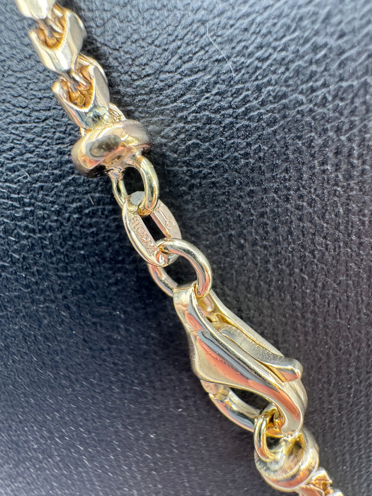 3mm Franco Chain 23 inches (DIAMOND CUT) (JACOJE STAMPED)