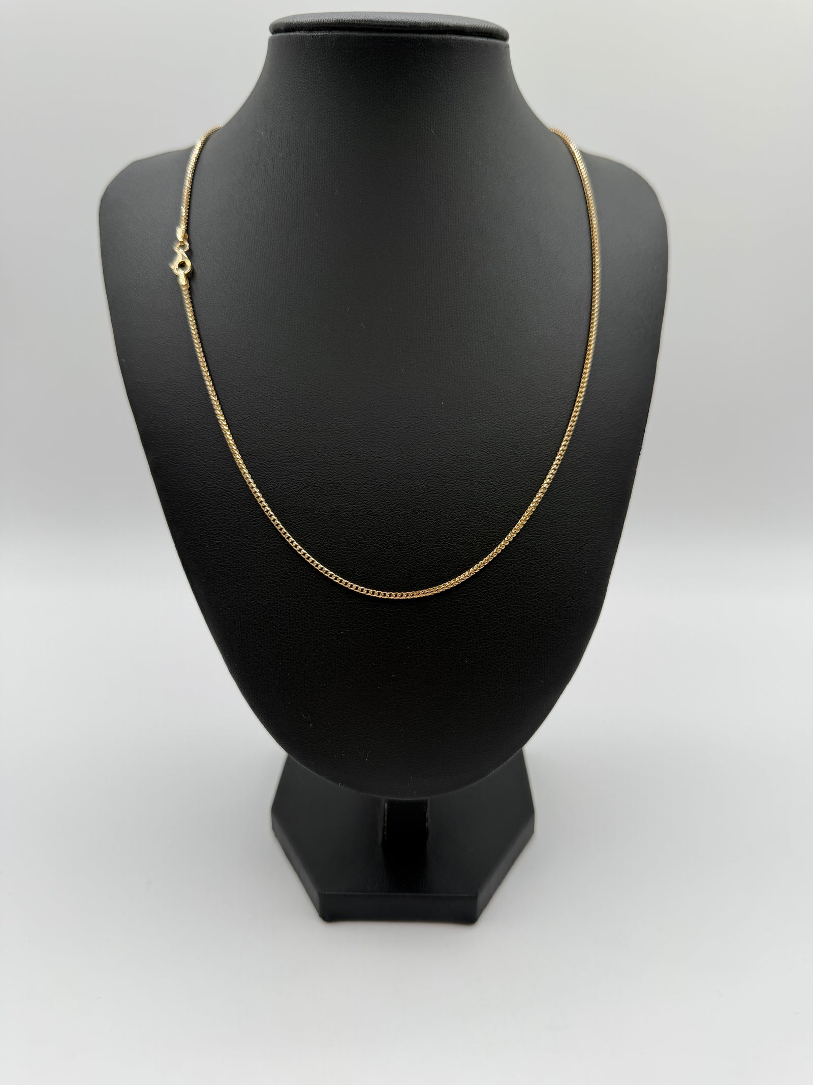 1.5mm Franco Chain 20 inches (DIAMOND CUT)