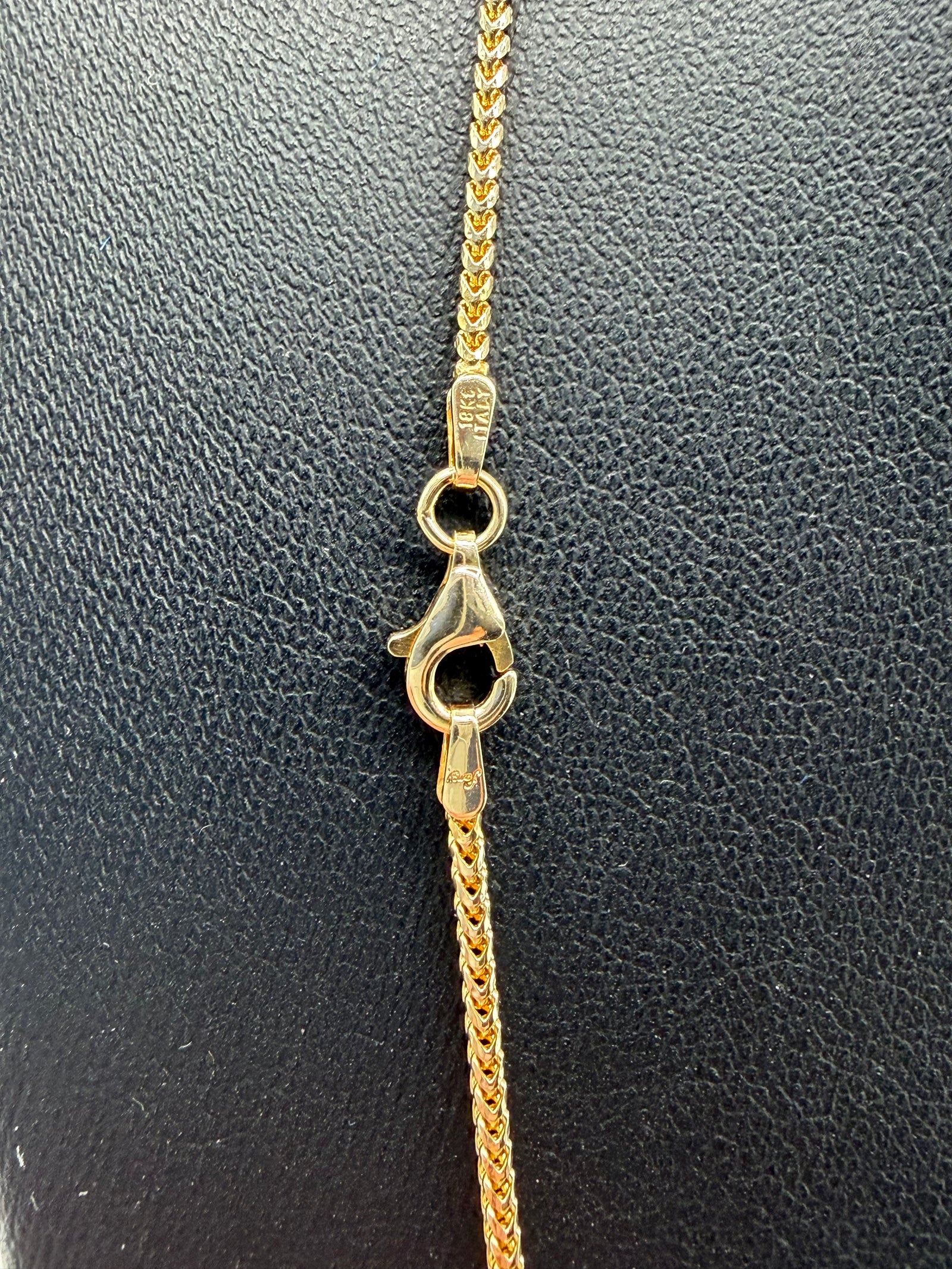 1.5mm Franco Chain 20 inches (DIAMOND CUT)