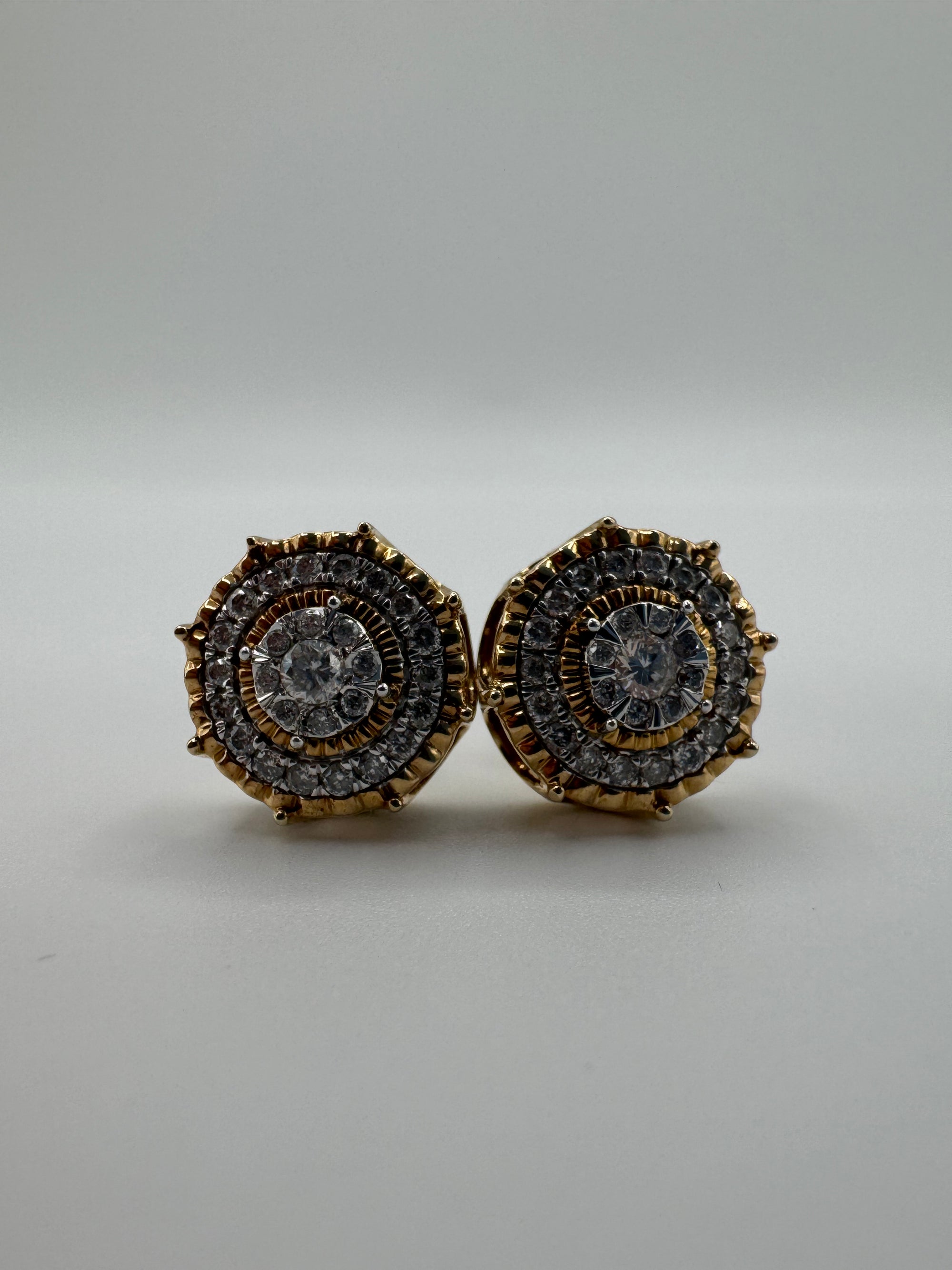 Diamond Earrings-11.5mm