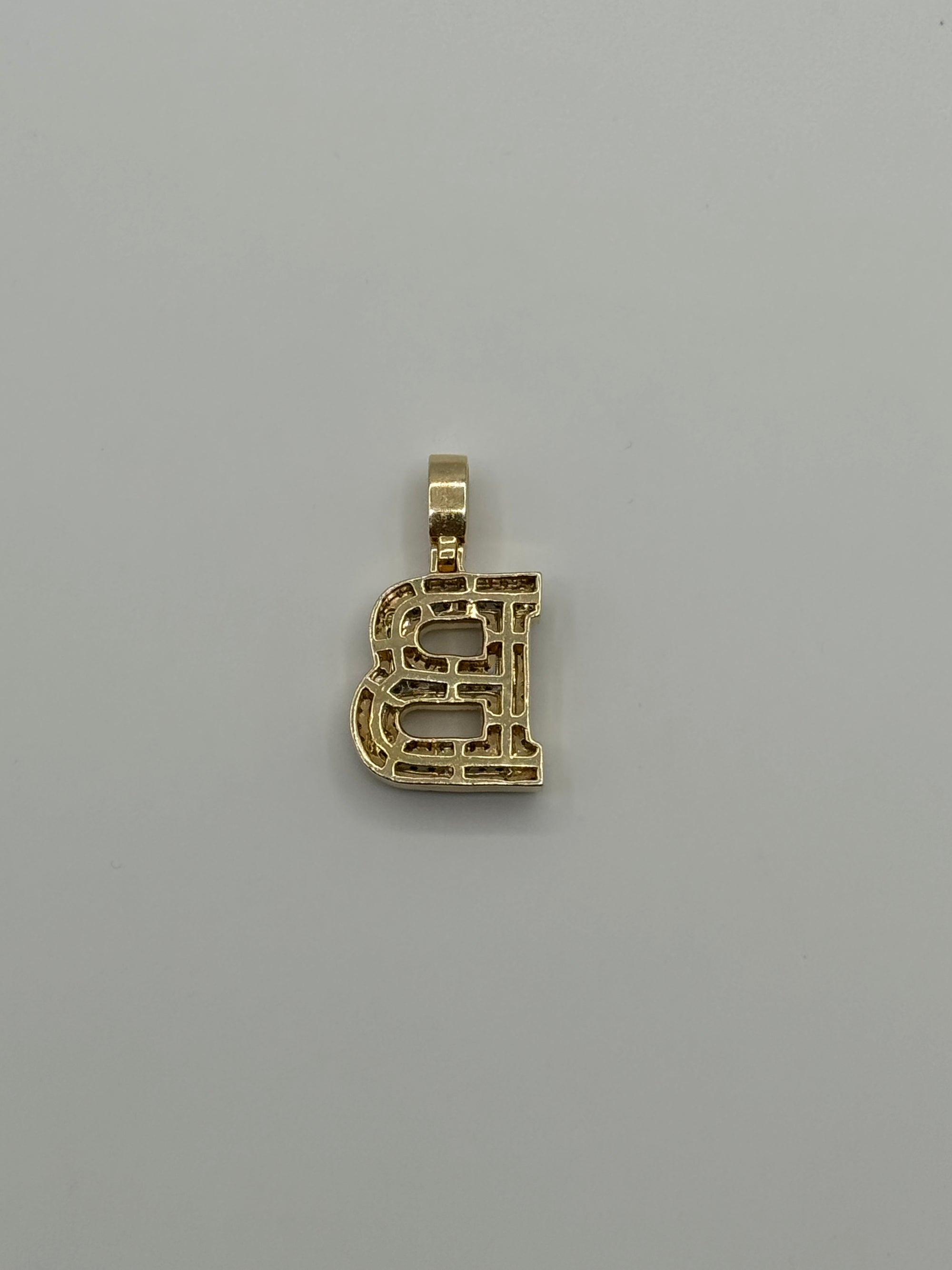 B Pendant (DIAMOND)- 1 1/2 Inch