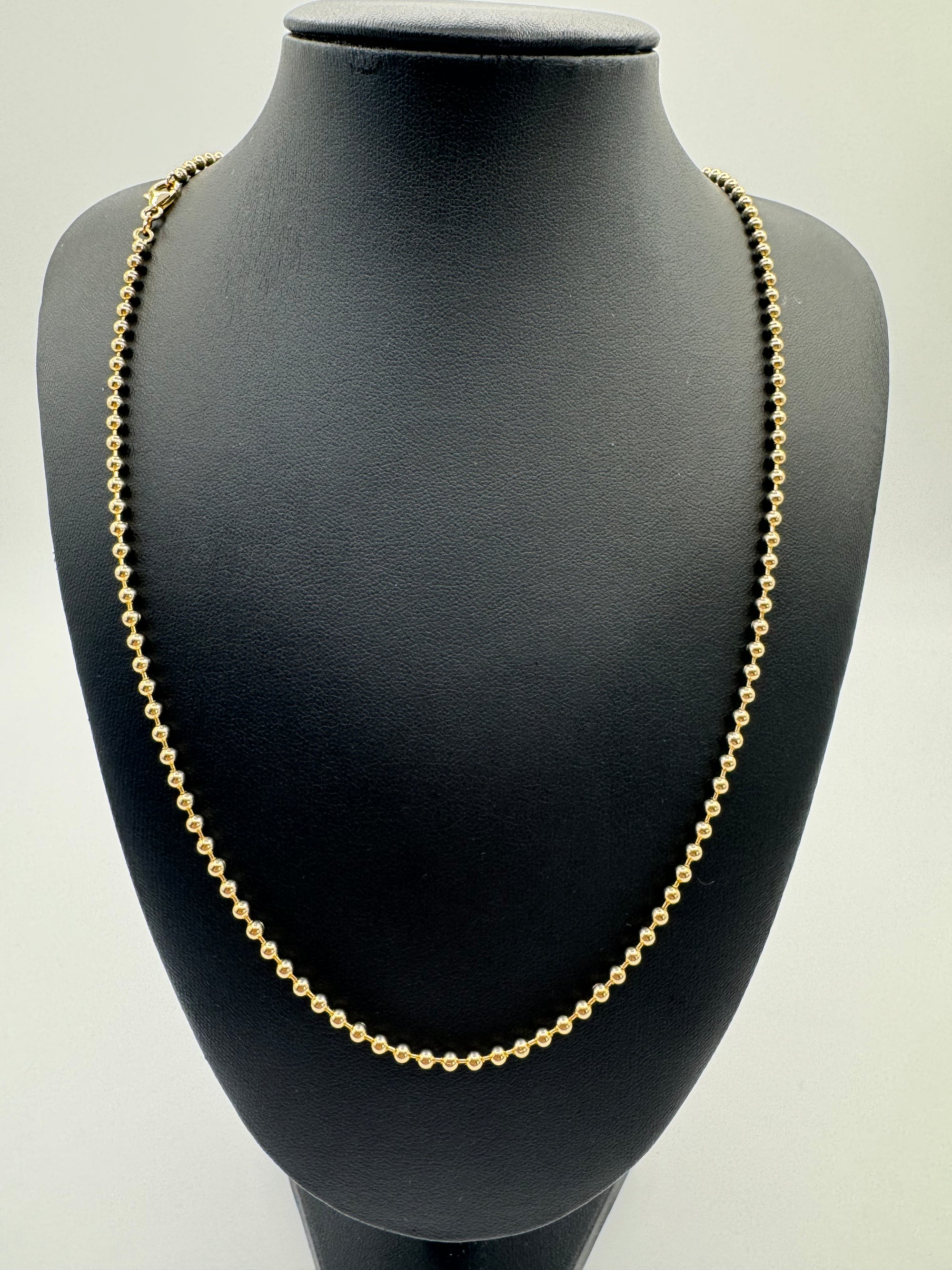 3mm Ball Chain 28 inches