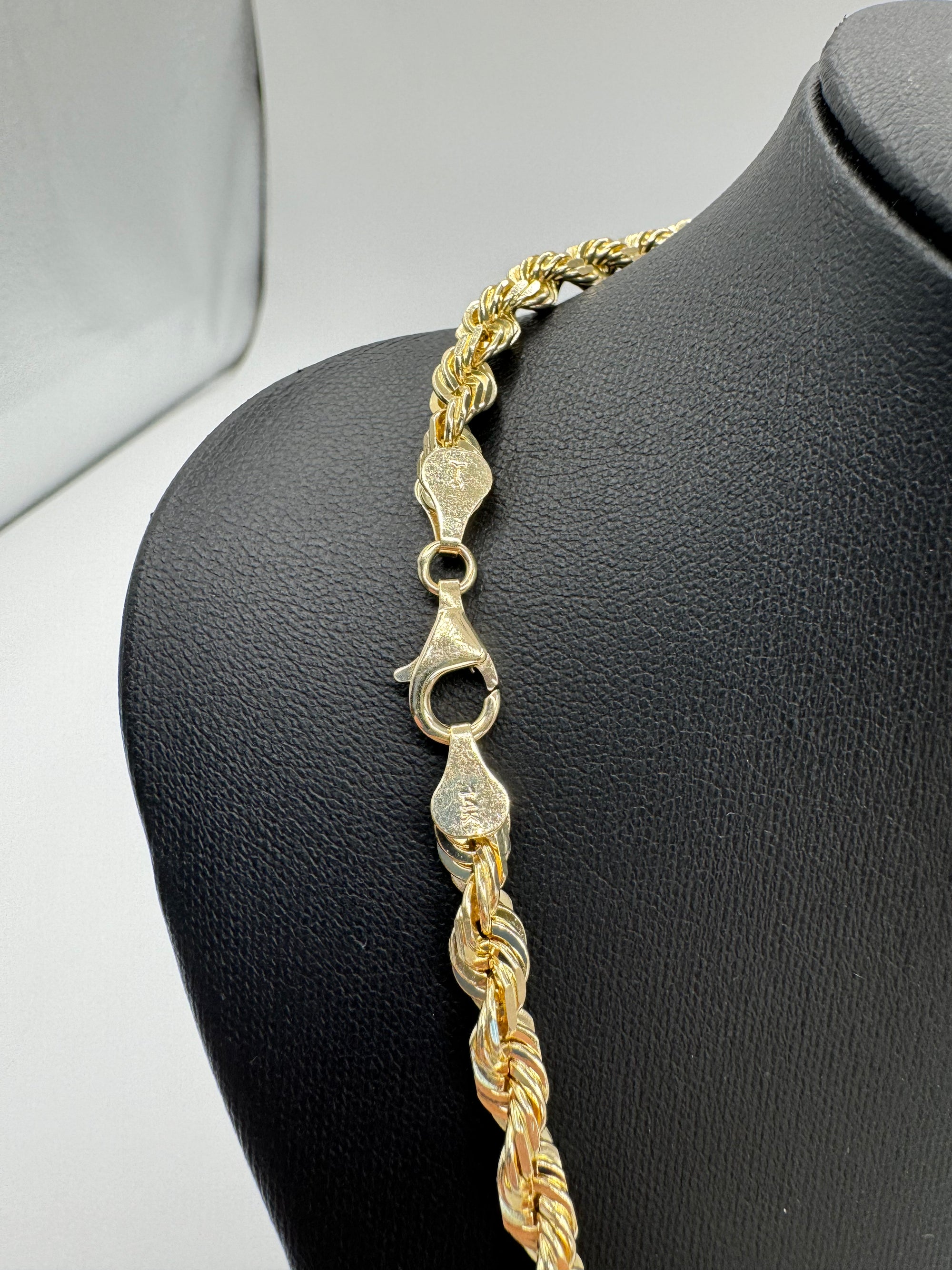 6mm Rope Chain 20 inches (DIAMOND CUT) LINX RESALE